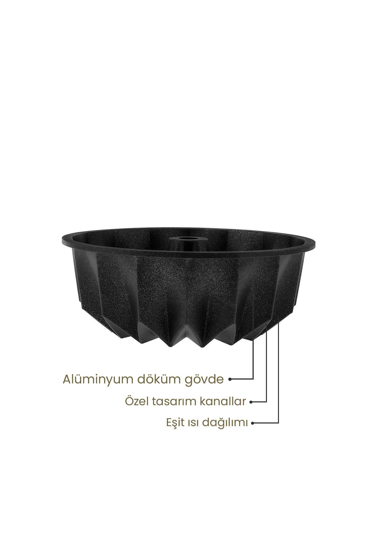 Diagon Kek Kalıbı Siyah