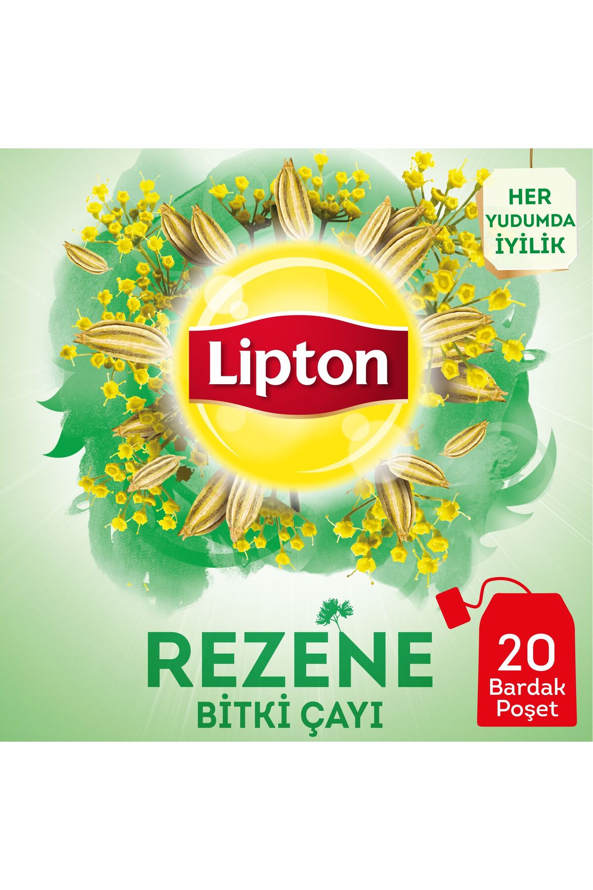 چای گیاهی رازیانه با فیلتر - بسته 20 عددی x 2 عدد