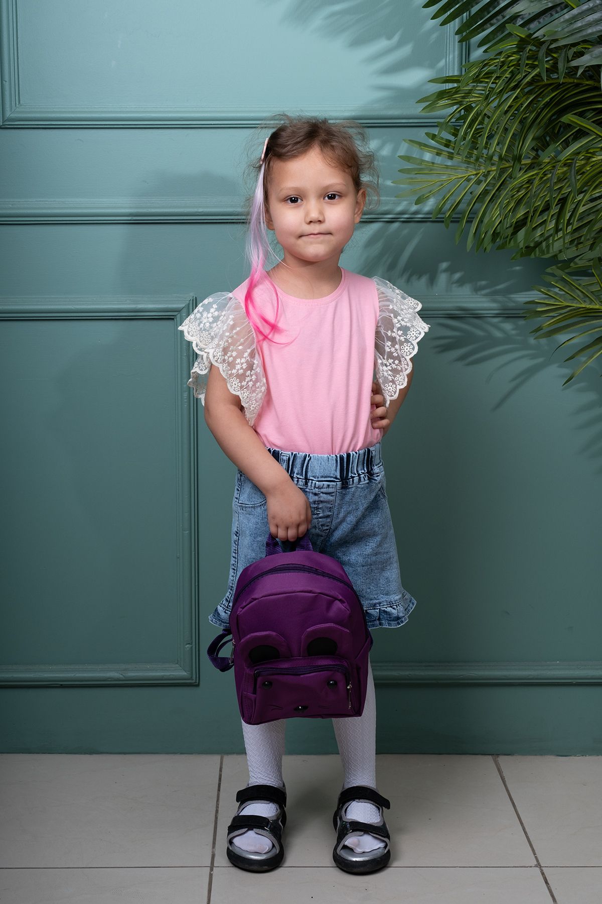 Maysa-Rucsac colorat pentru copii - Geanta pentru gradinita si creșă 4