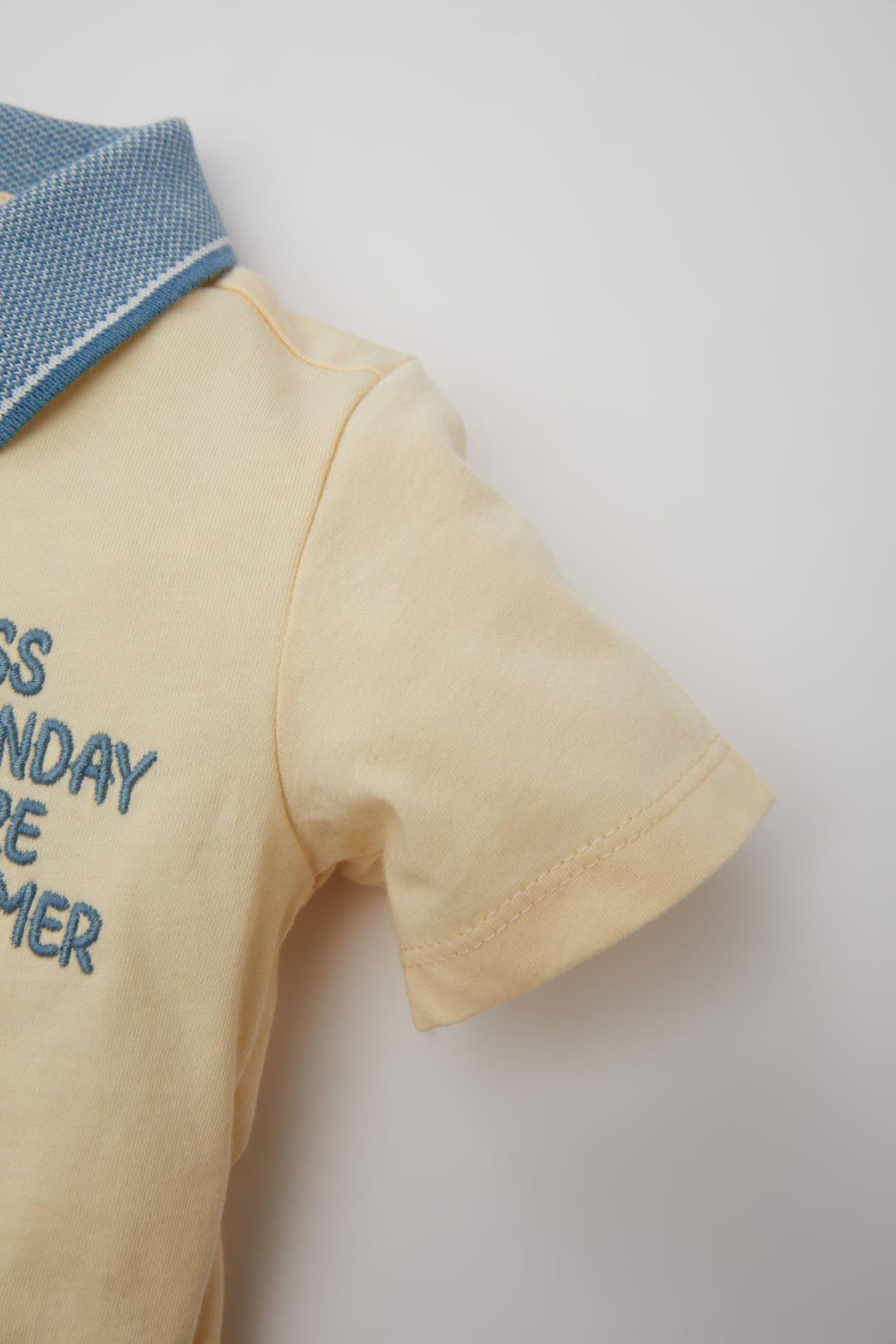 پولوشرت پسرانه دفاکتو | C5239A524HS Defacto - Image 3