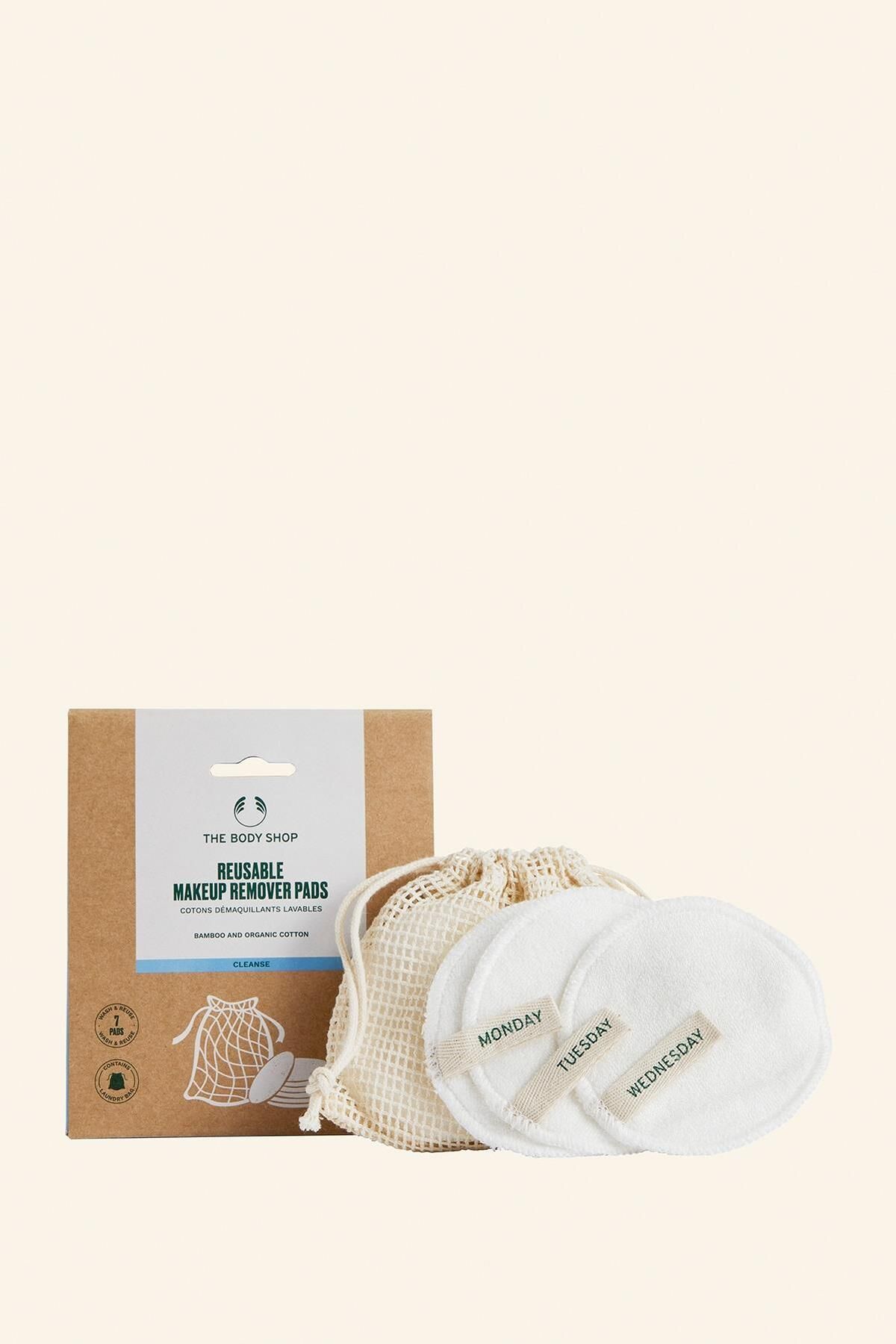 بادی شاپ پدهای پاک کننده پنبه ای قابل استفاده مجدد و قابل شستشو