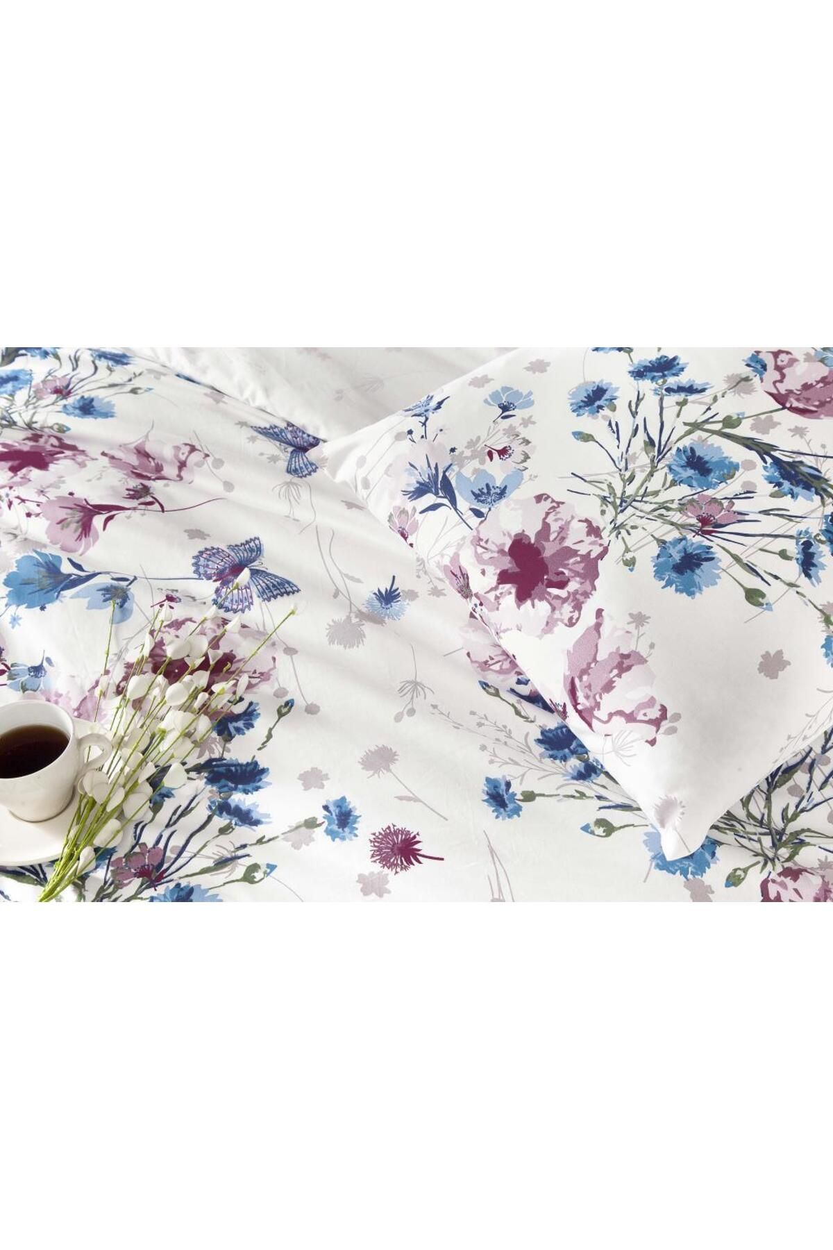 Altınbaşak-Creaforce Double Duvet Cover Set Clove Navy Blue 2