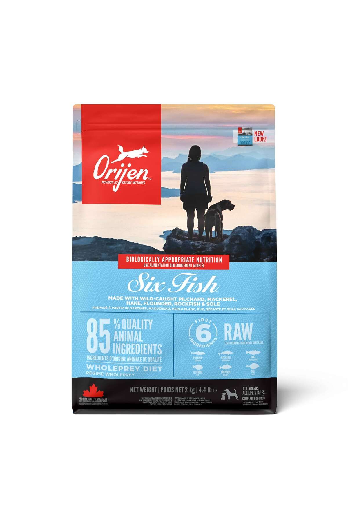Orijen Six Fish Grain Free Fish Puppy and Adult Dog Food 2 kg Trendyol