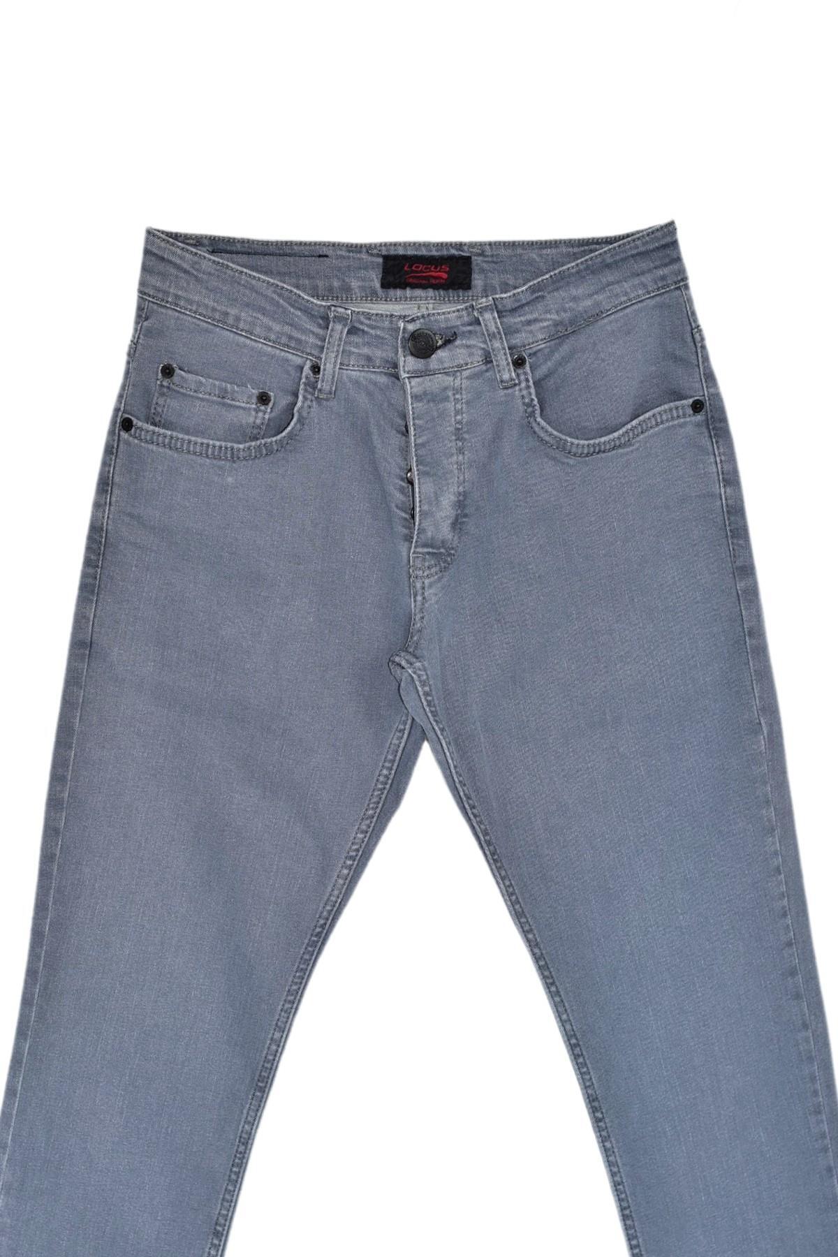 شلوار مردانه خاکستری LOCUS JEANS | BGL-ST03463 اورجینال - تصویر 2