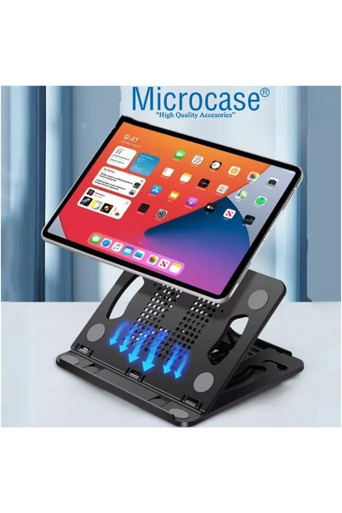10-12 inch Macbook Notebook Laptop için 360 Dönerli Kademeli Masaüstü Stand-AL3481