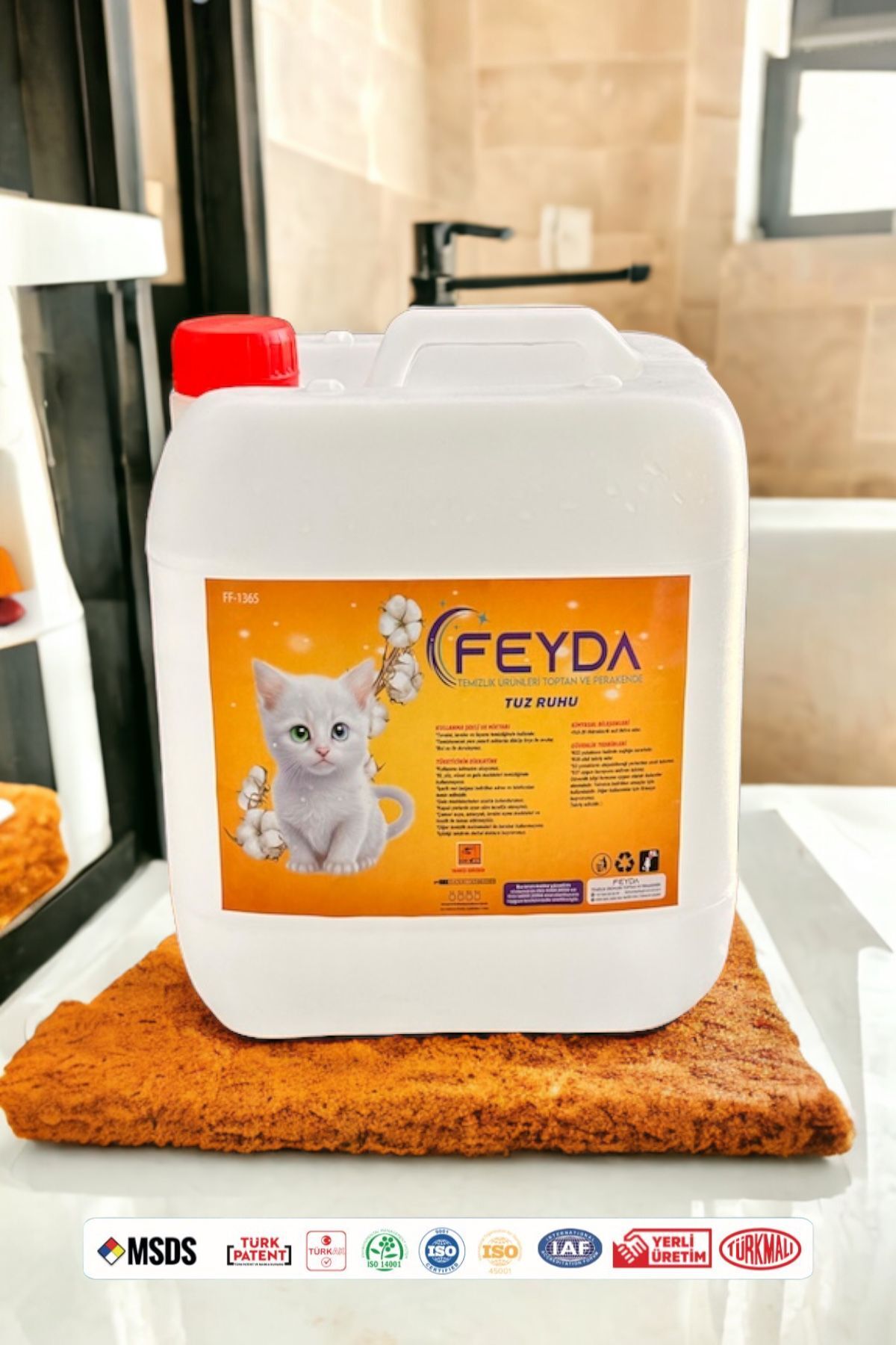 FEYDA TUZ RUHU (5LİTRE)