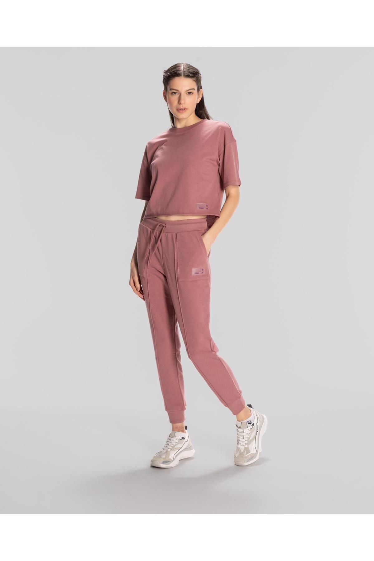 Женская футболка стандартного кроя Kappa Authentic Lily Dusty Rose TYC3QMXSCN170722087102822