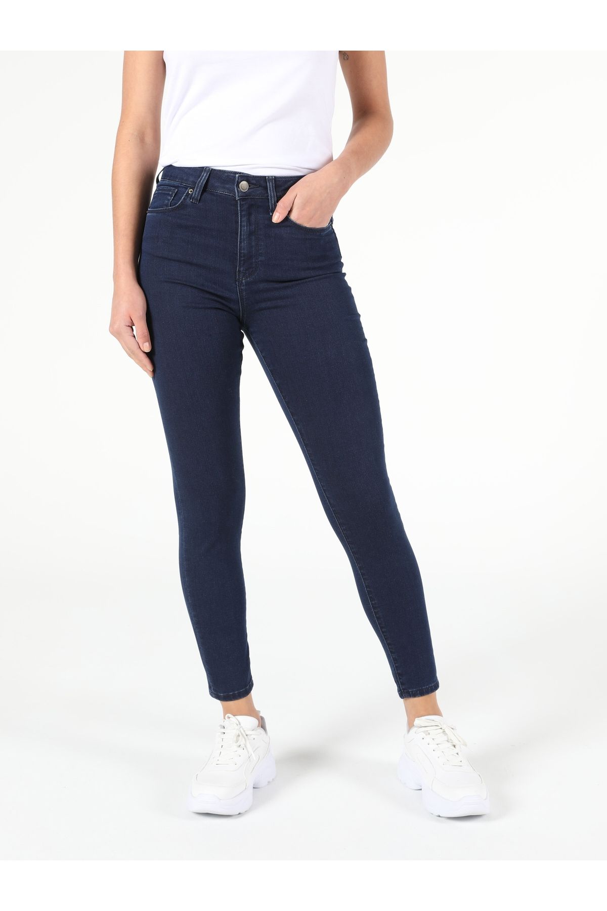Colin's-Blugi Super Slim Fit cu talie înaltă - Pantaloni blugi pentru femei Diana 760 CL 1054493 3
