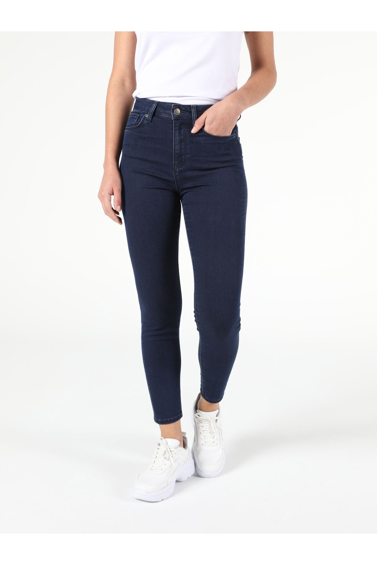 Colin's-Blugi Super Slim Fit cu talie înaltă - Pantaloni blugi pentru femei Diana 760 CL 1054493 4