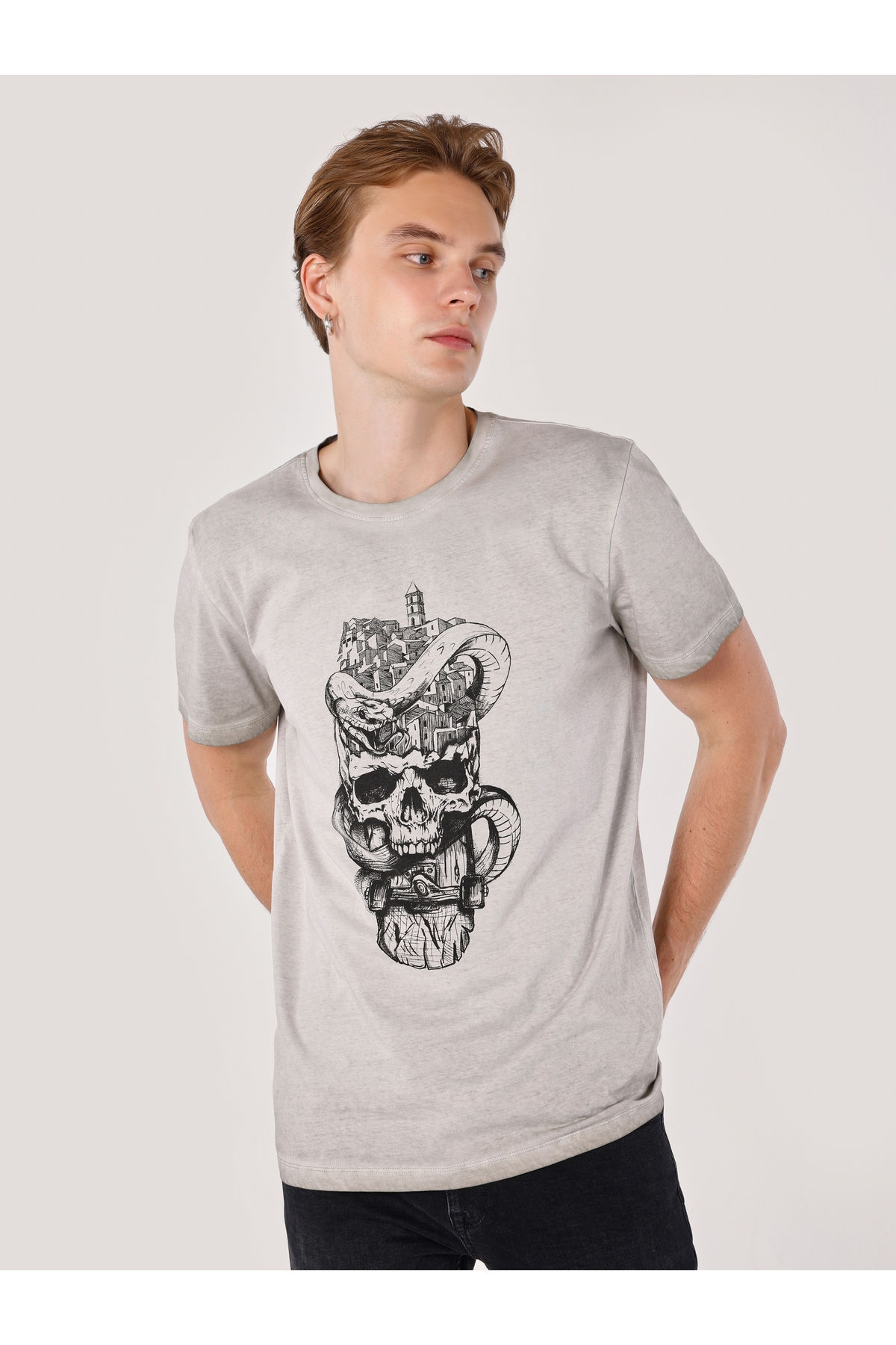 تی شرت مردانه کولینز | .CL1060079_Q1.V1_GRA Colin’s - Image 4