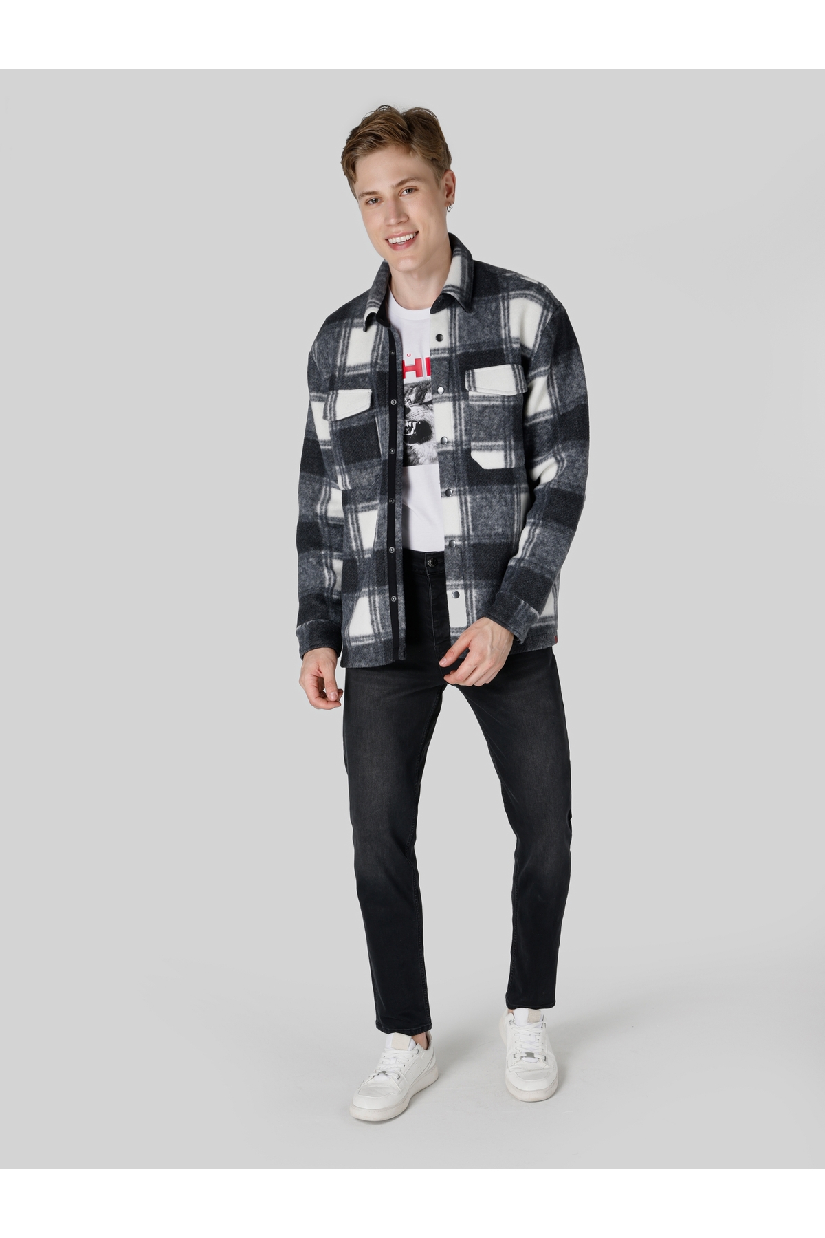 کت مردانه کولینز | .CL1060604_Q1.V1_BLK Colin’s - Image 3