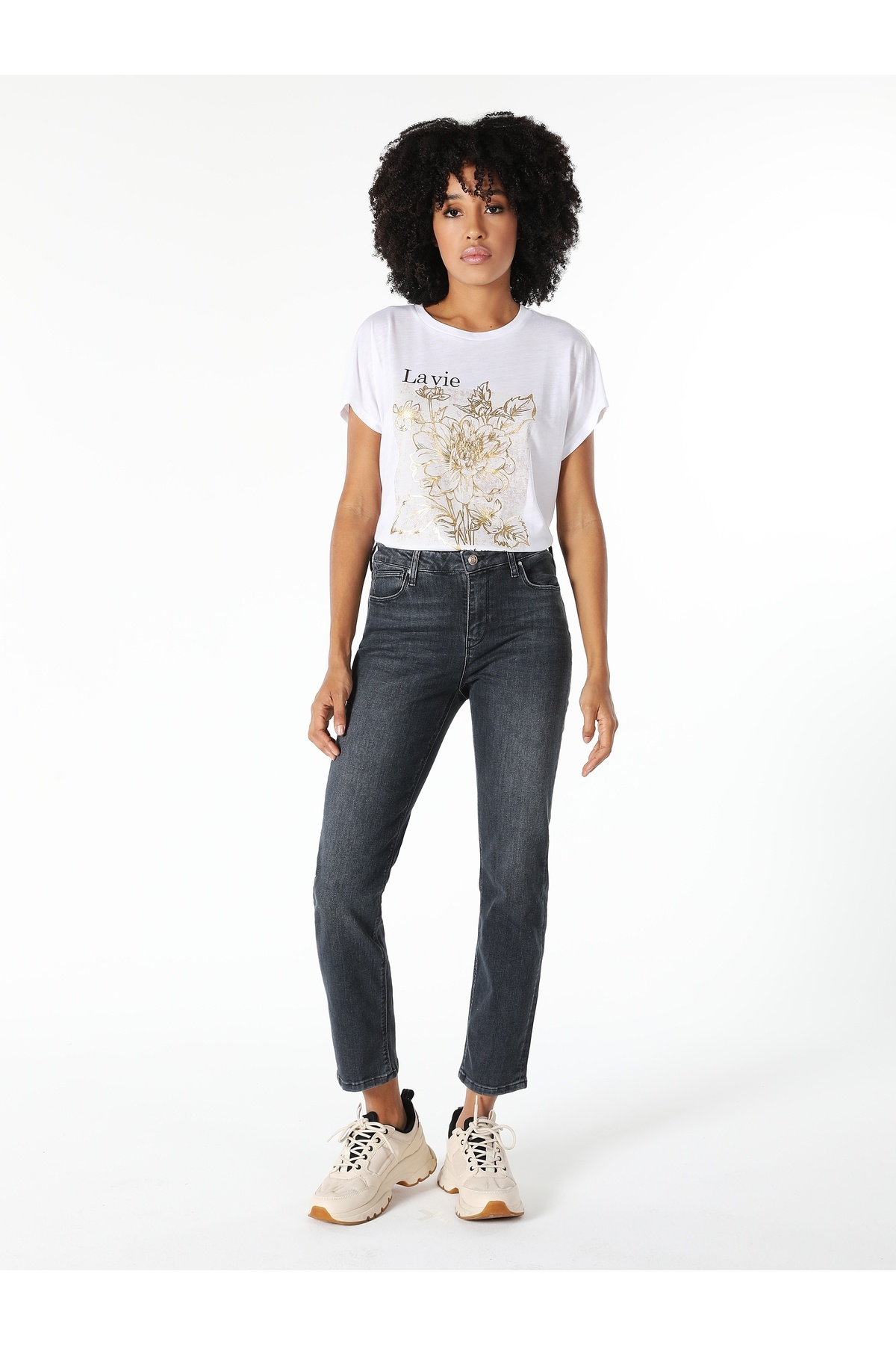 Colin's-703 Carla - Mid Waist Slim Fit Denim Women's Jean Pants Cl 1061523 1