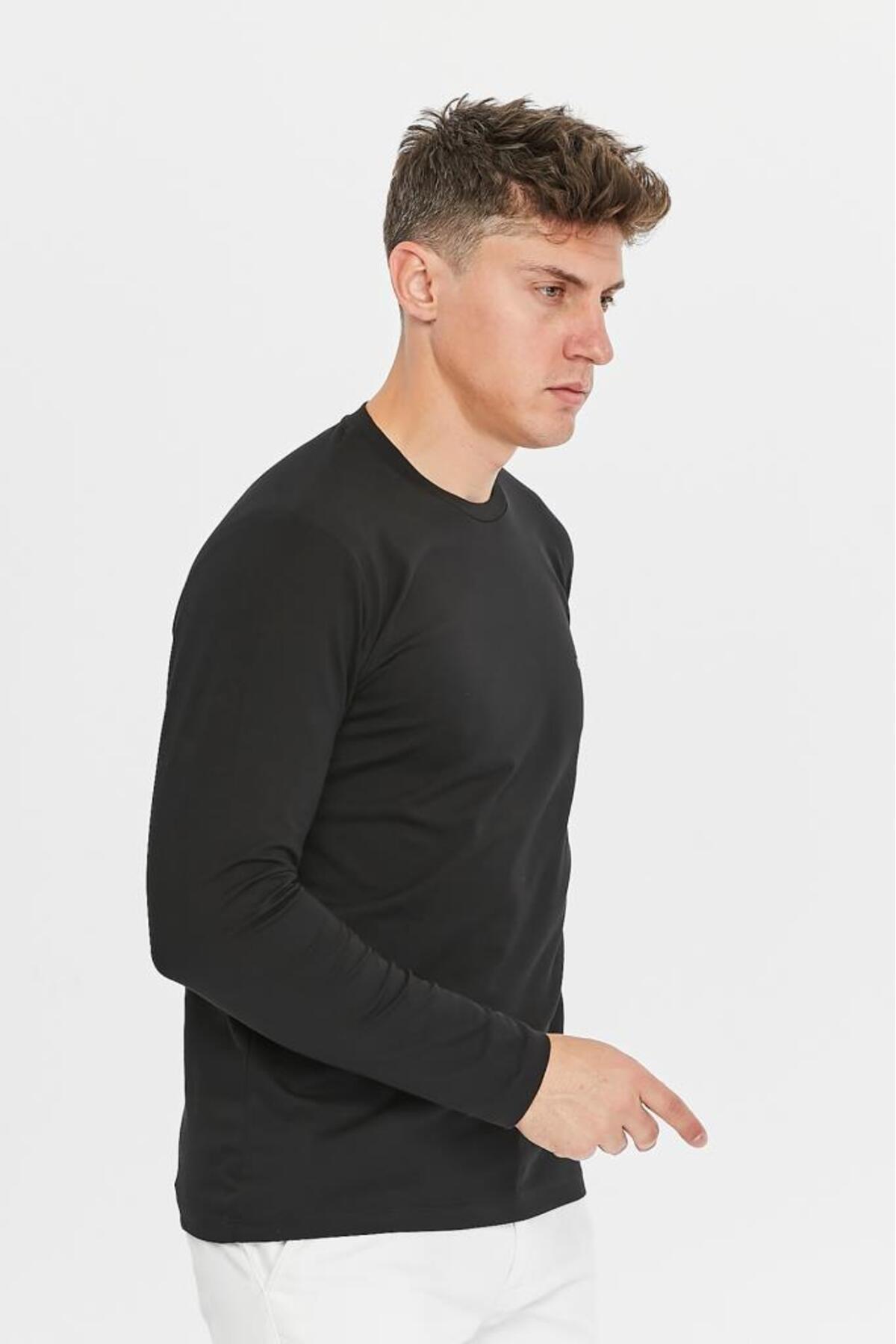 GLENDİ LONG SLEEVE BASIC T-SHIRT