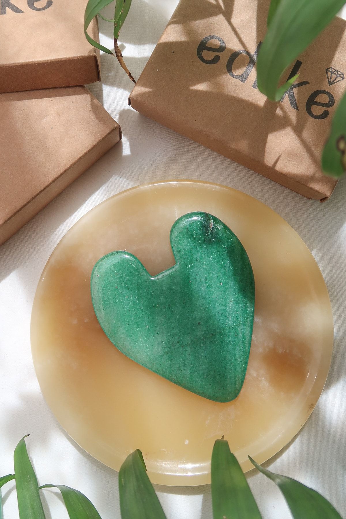 EDLIKE Kare Kalp Aventurin Gua Sha