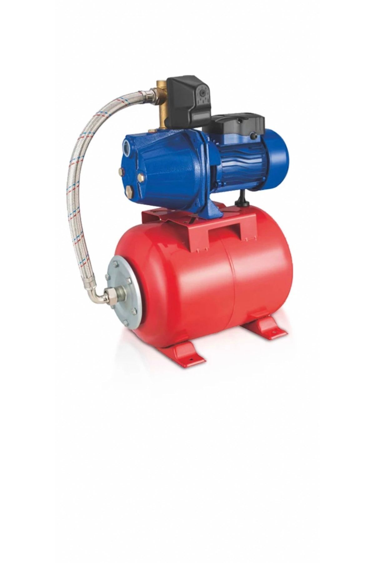 DYNAMİC MAX Bakır Sargı 1.5 Hp 1" Jet Pompalı 24 Litre Tanklı 4 Kat 5 Daireye Yeterli Paket Hidrafor