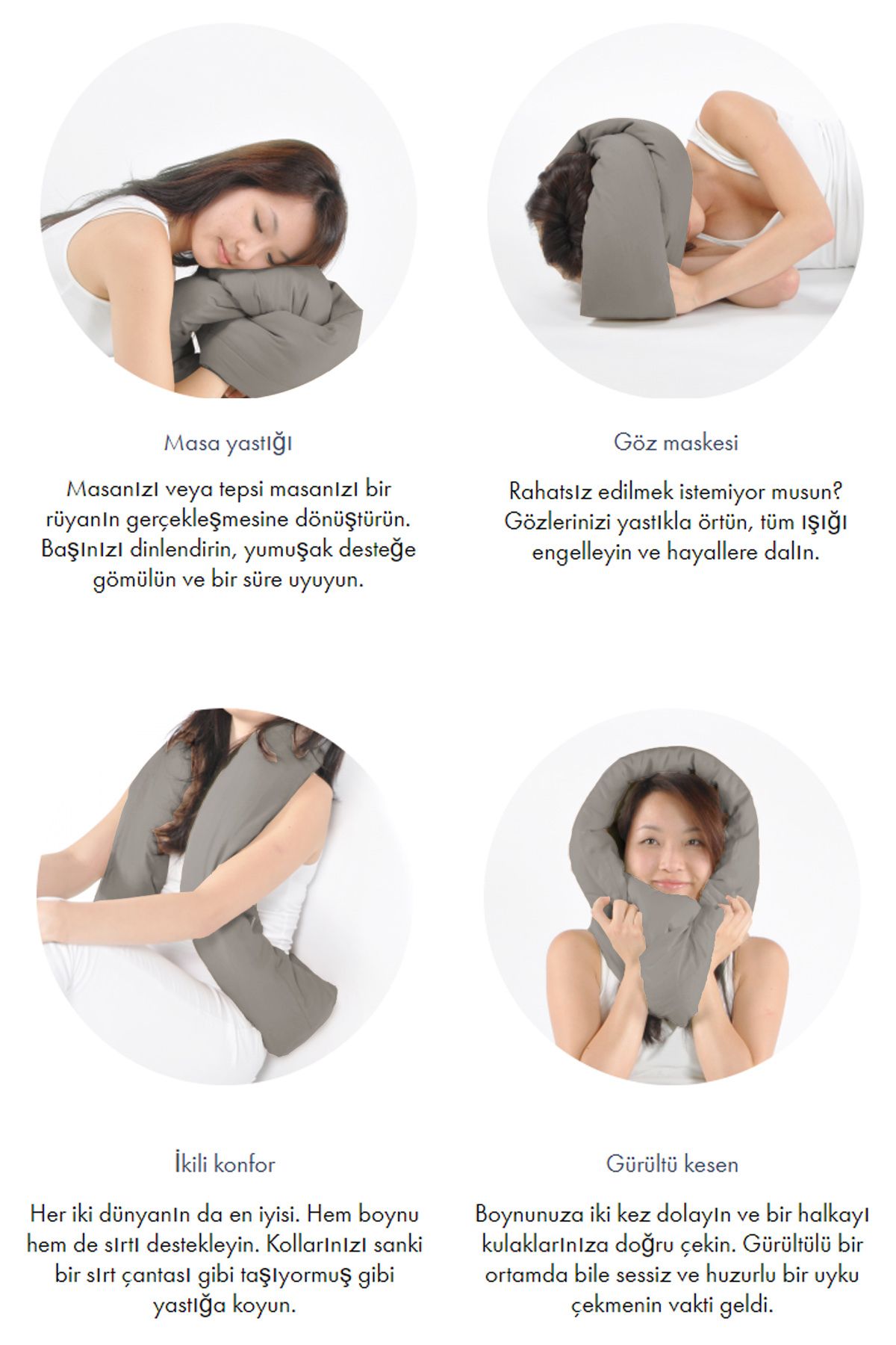 Ferdys-VERSATILE TRAVEL PILLOW, TRAVEL NECK PILLOW, MULTI-PURPOSE PILLOW 5