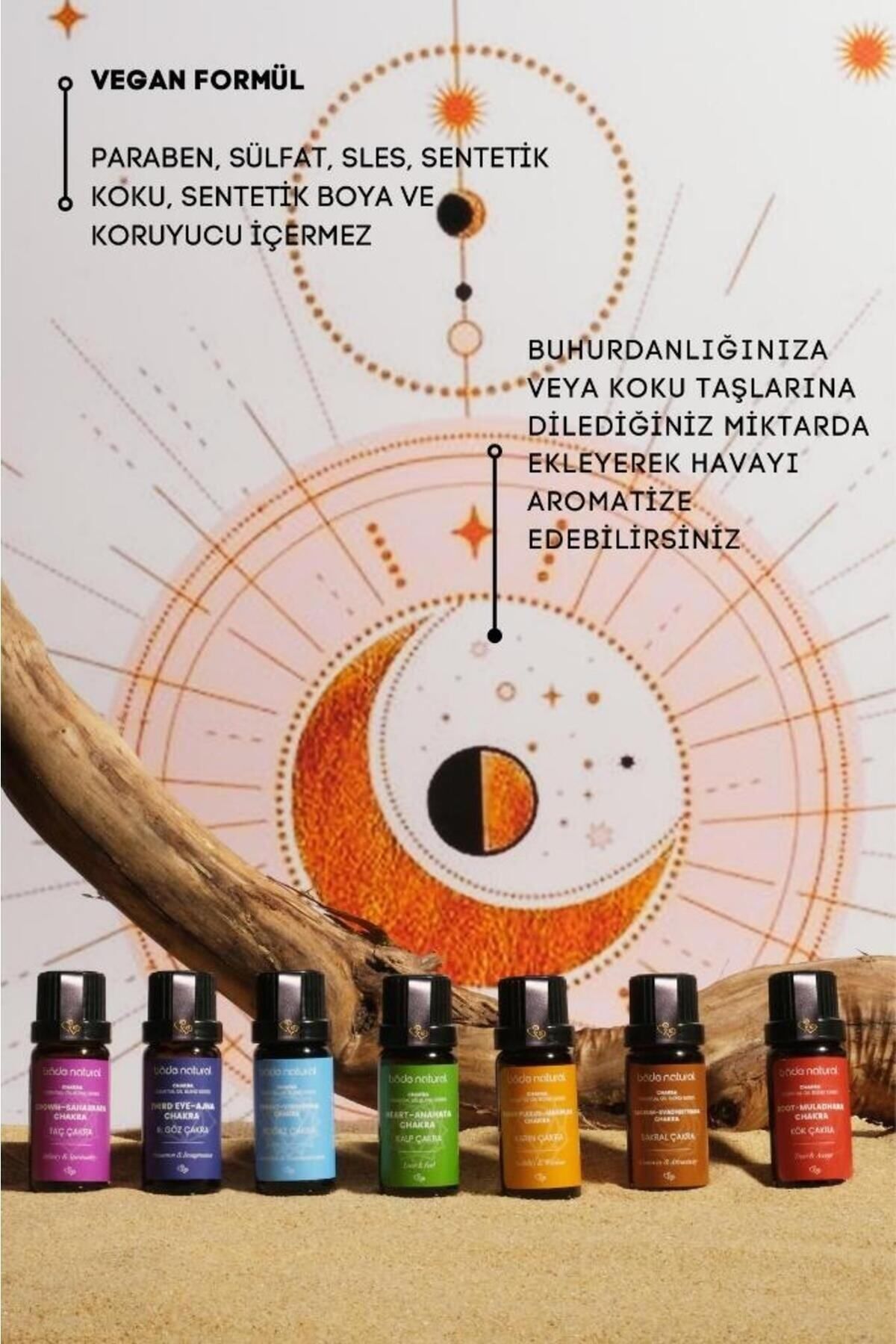 روغن مراقبتی مخلوط آروماتراپی چاکرا BOSPHORUS 10 میل Bade Natural