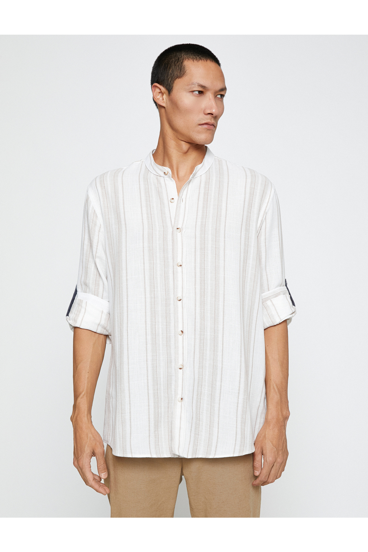 پیراهن مردانه کوتون | 3SAM60025HW Koton - Image 3