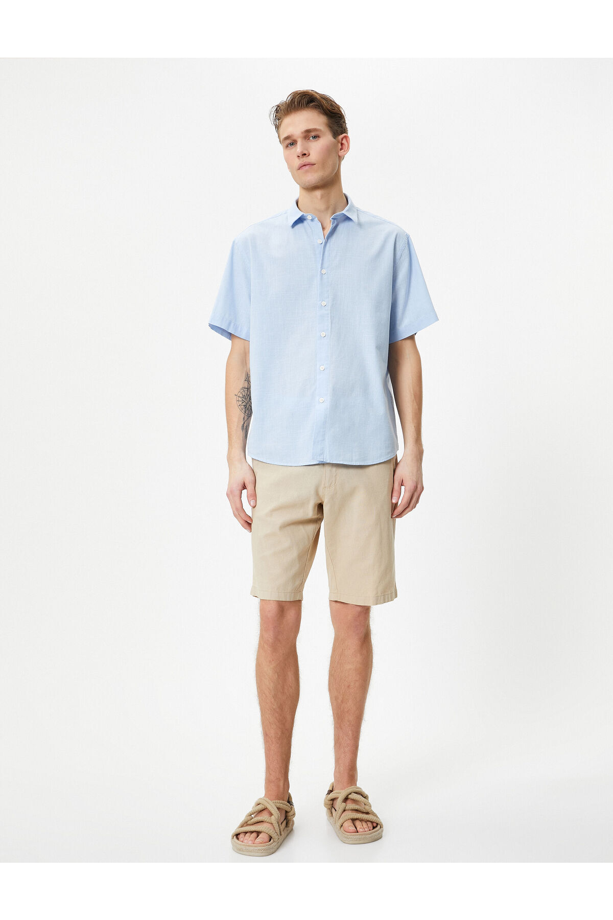 پیراهن مردانه کوتون | 4SAM60001HW Koton - Image 2