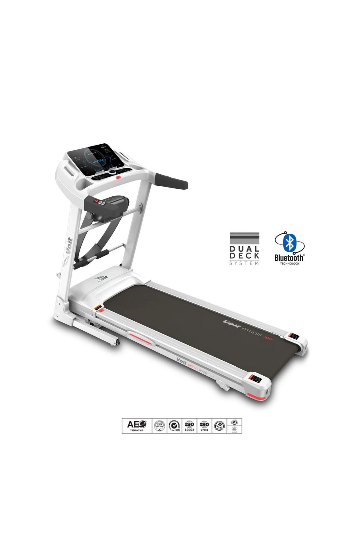 Voit Active White Plus Masajlı Koşu Bandı