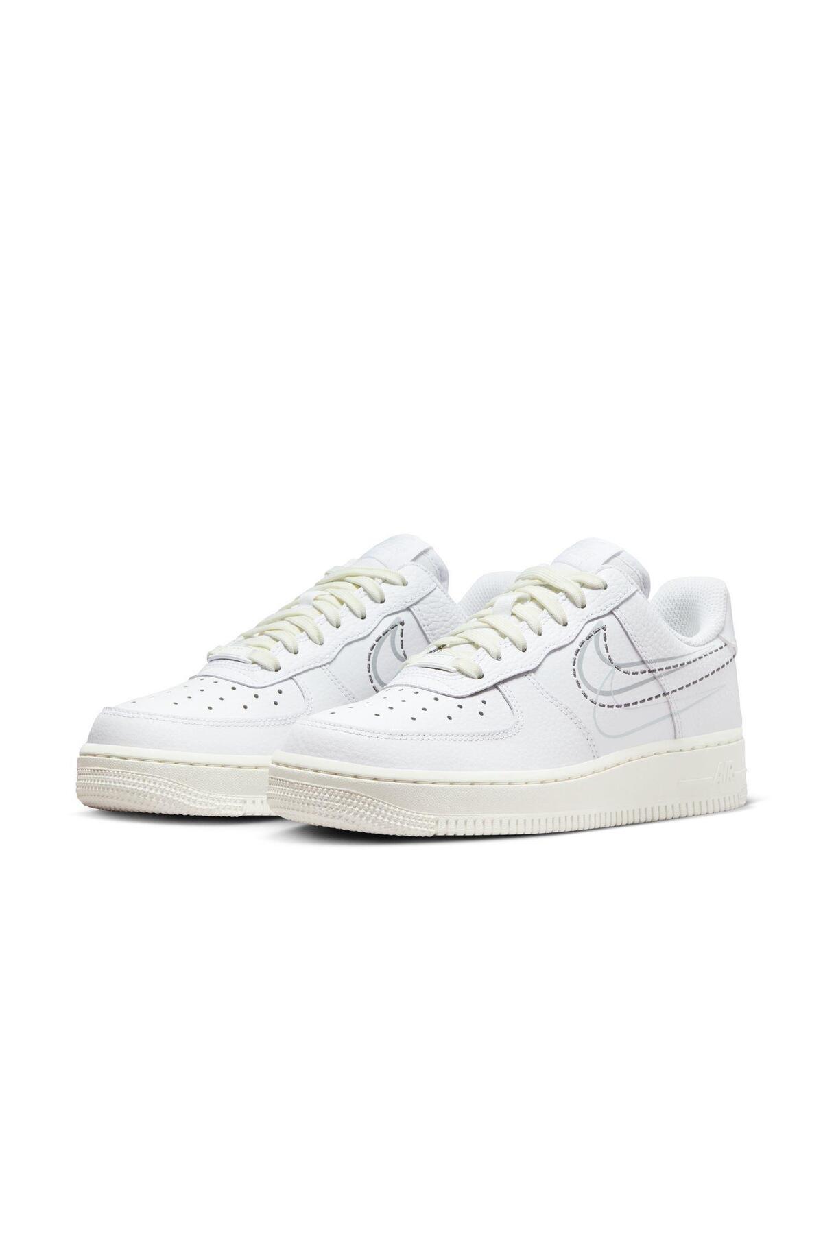 کفش Nike نایکی مردانه سفید کفش ورزشی Air Force 1 '07 FV0951-100 اورجینال - تصویر 2