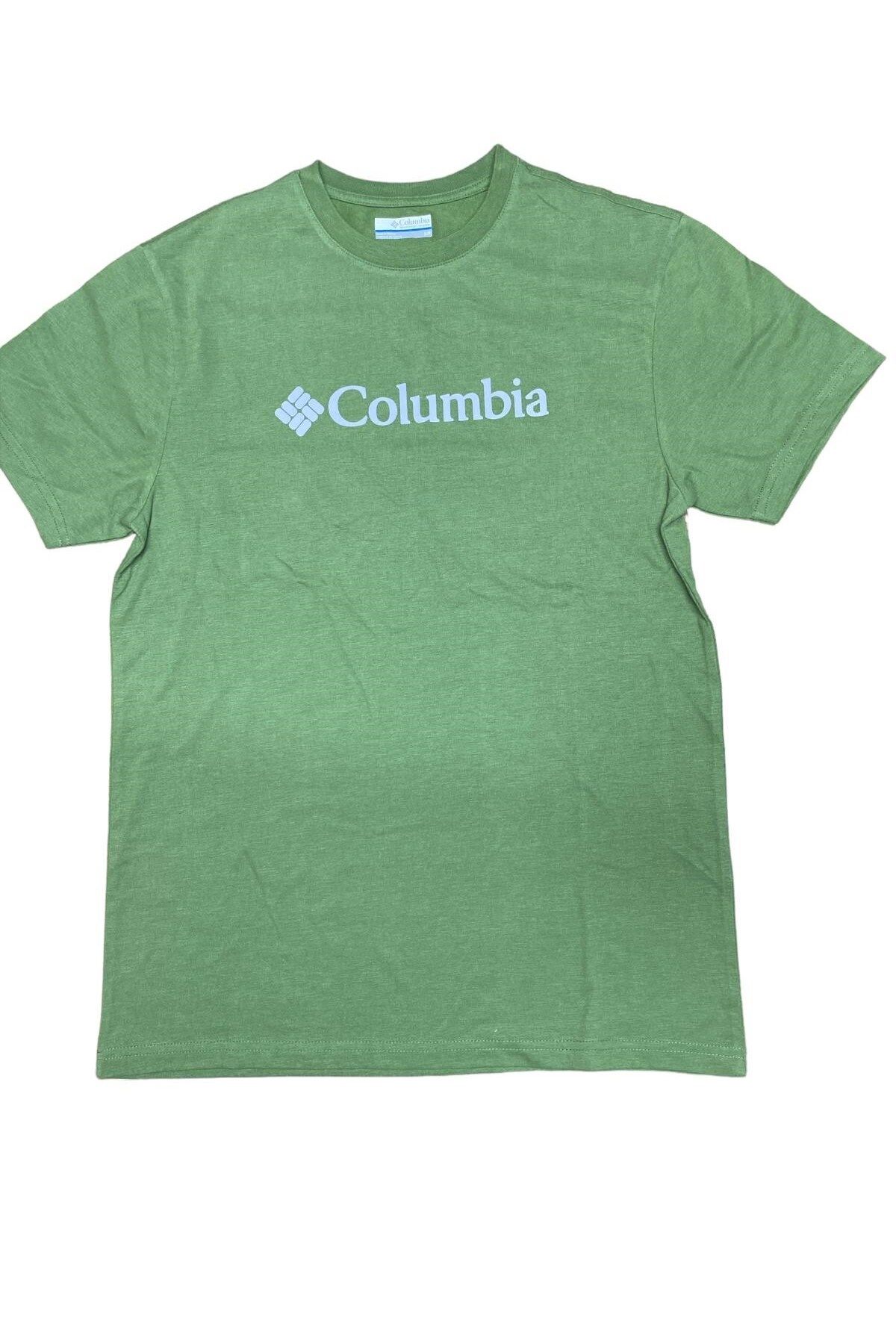 تی شرت مردانه سبز صنوبر Cs0287 Csc M Basic Columbia