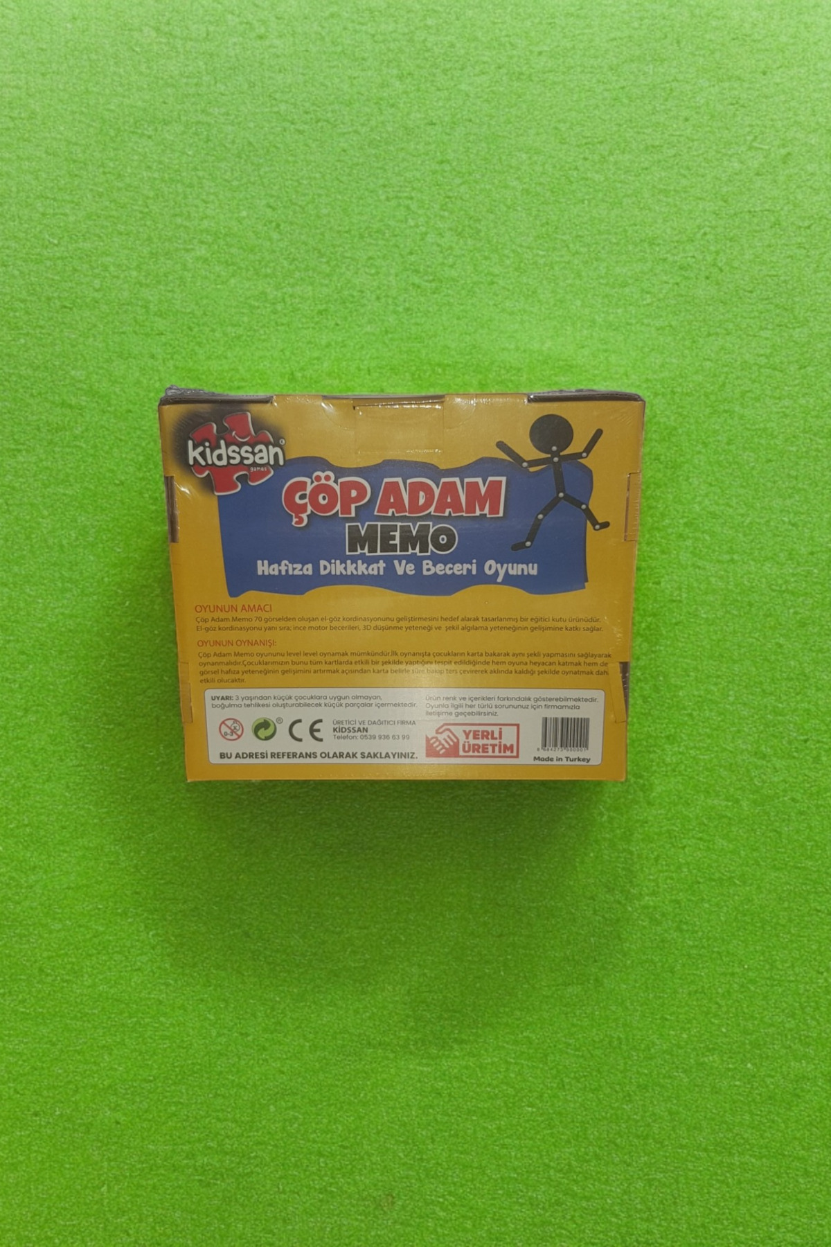 KİDSSAN Çöp Adam Memo ve Eğitici Kartları ile Hafıza Oyunu, Montessori Becerilerini Geliştirir. fotoğrafı 3 (önizleme)