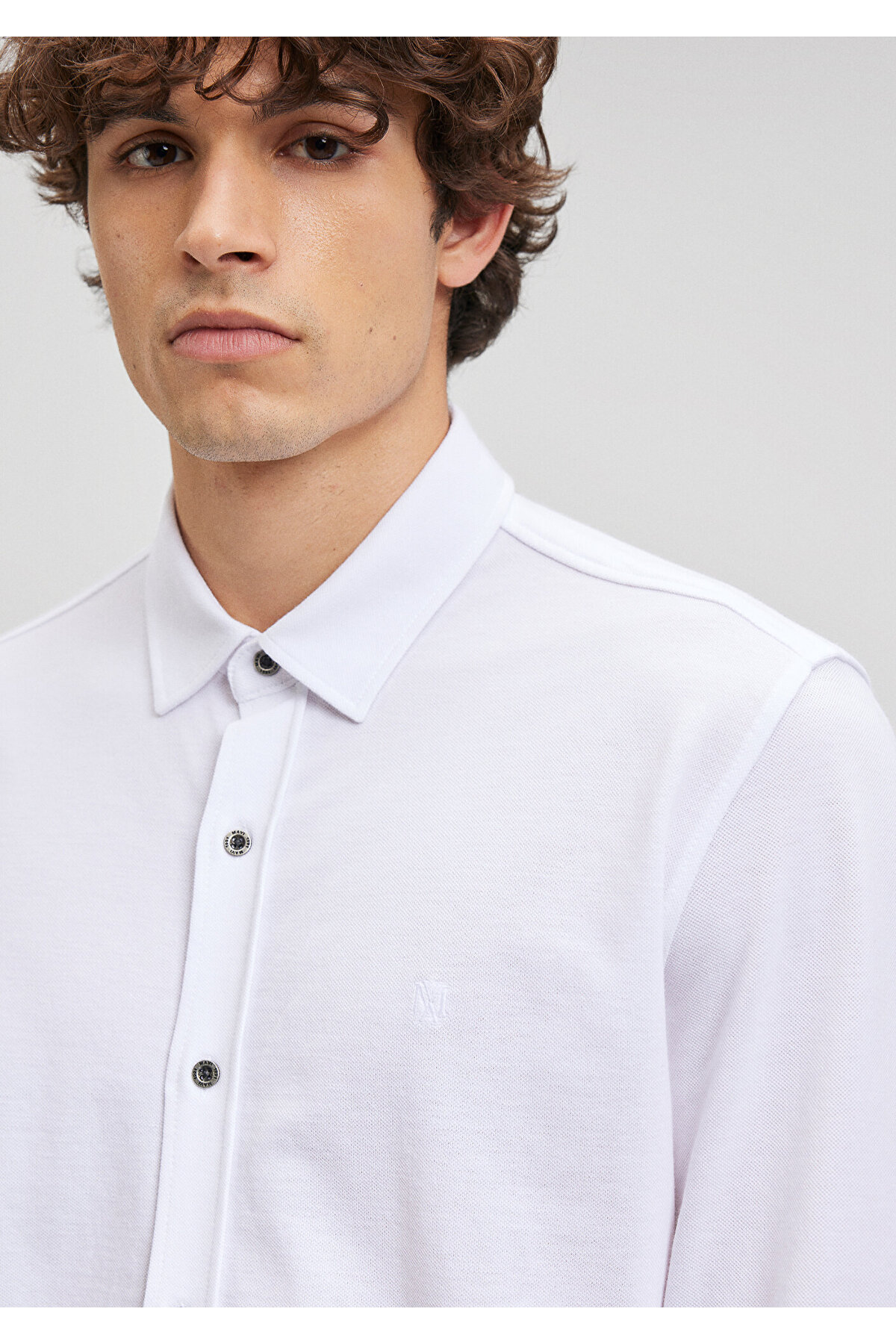 پیراهن مردانه ماوی | 021638-620 Mavi - Image 5