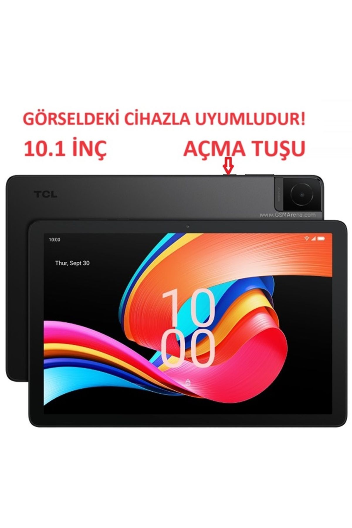 Kılıfist-Tcl Tab 10l Gen 2 Compatible 10.1 Inch Case Protective Tablet Case with Stand for Kids 2