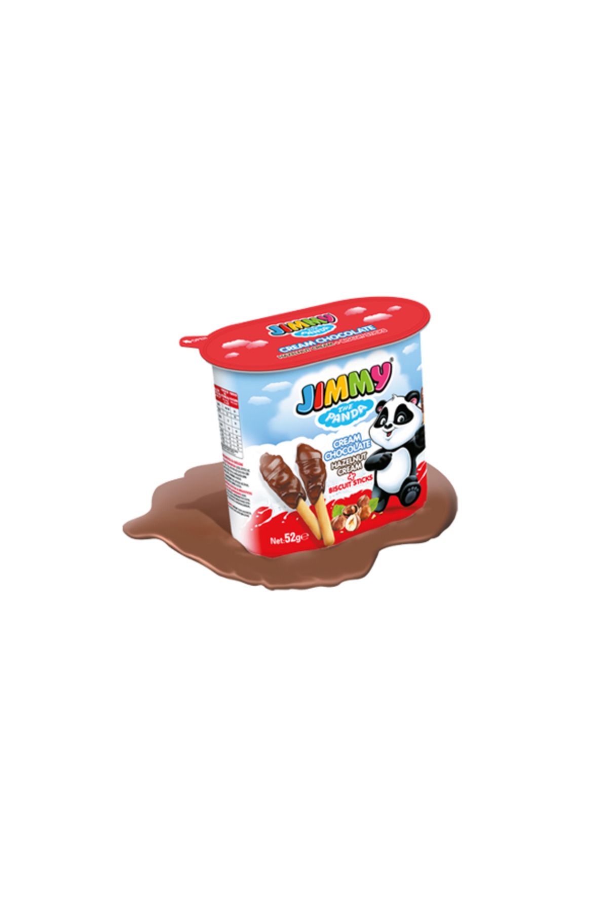 TAYAŞ-Jimmy Grissini Cocoa Hazelnut Cream Chocolate with Sticks 52 Gr X 24 4