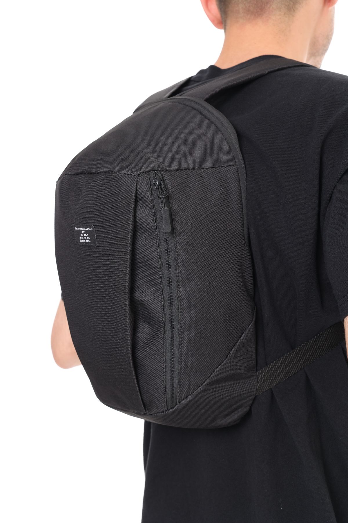 Unisex 2 Bölmeli Siyah Outdoor Antreman  Yürüyüş Kamp Bisiklet Spor (10L) Sırt Çantası