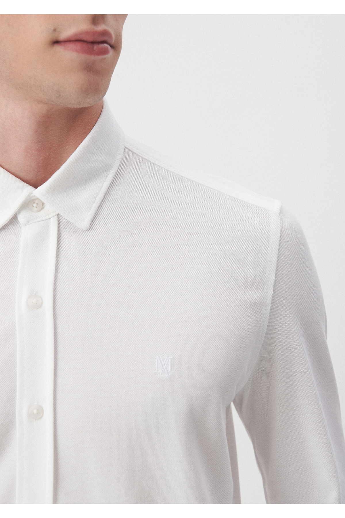 پیراهن مردانه ماوی | 210294 Mavi - Image 4