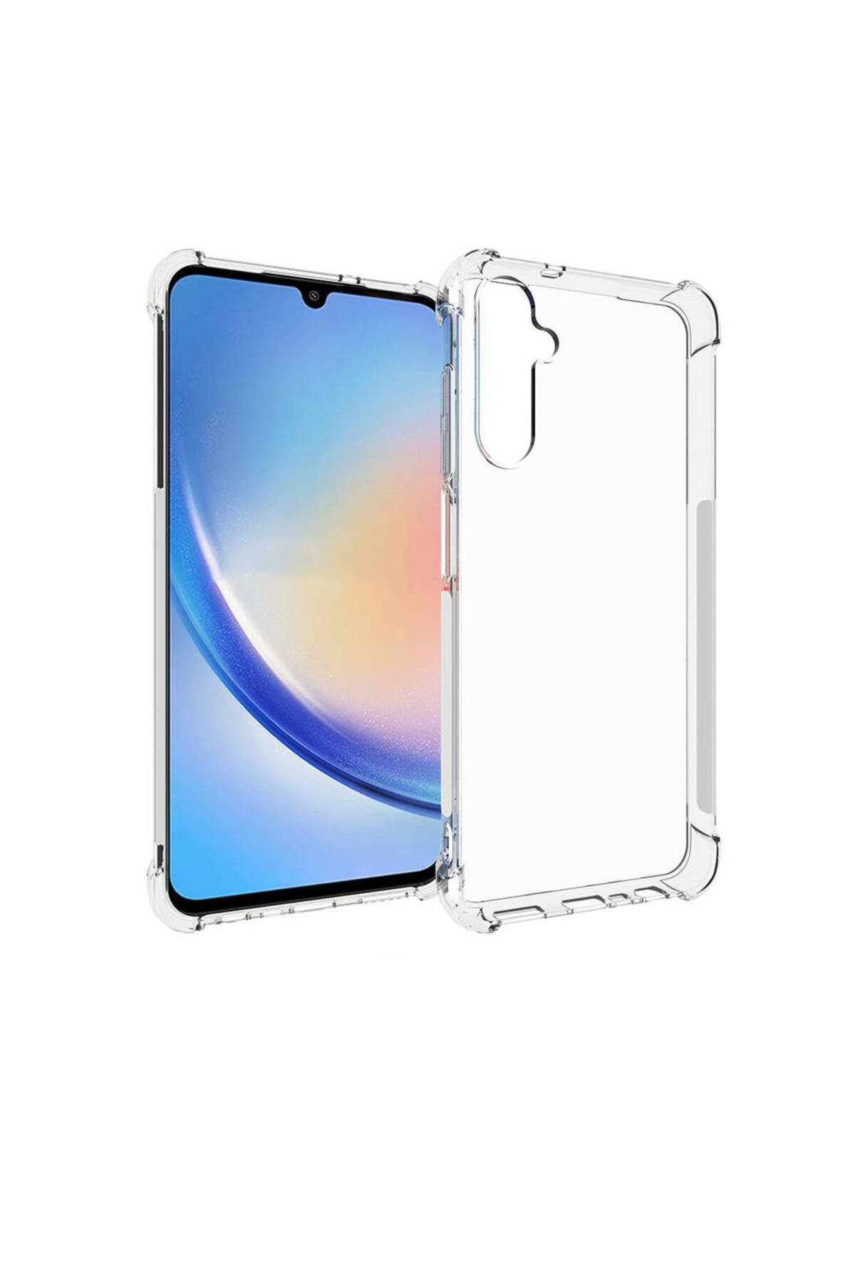 Samsung Galaxy A05S Kapak Şeffaf Airbag Antishock Köşe Korumalı Silikon Kılıf