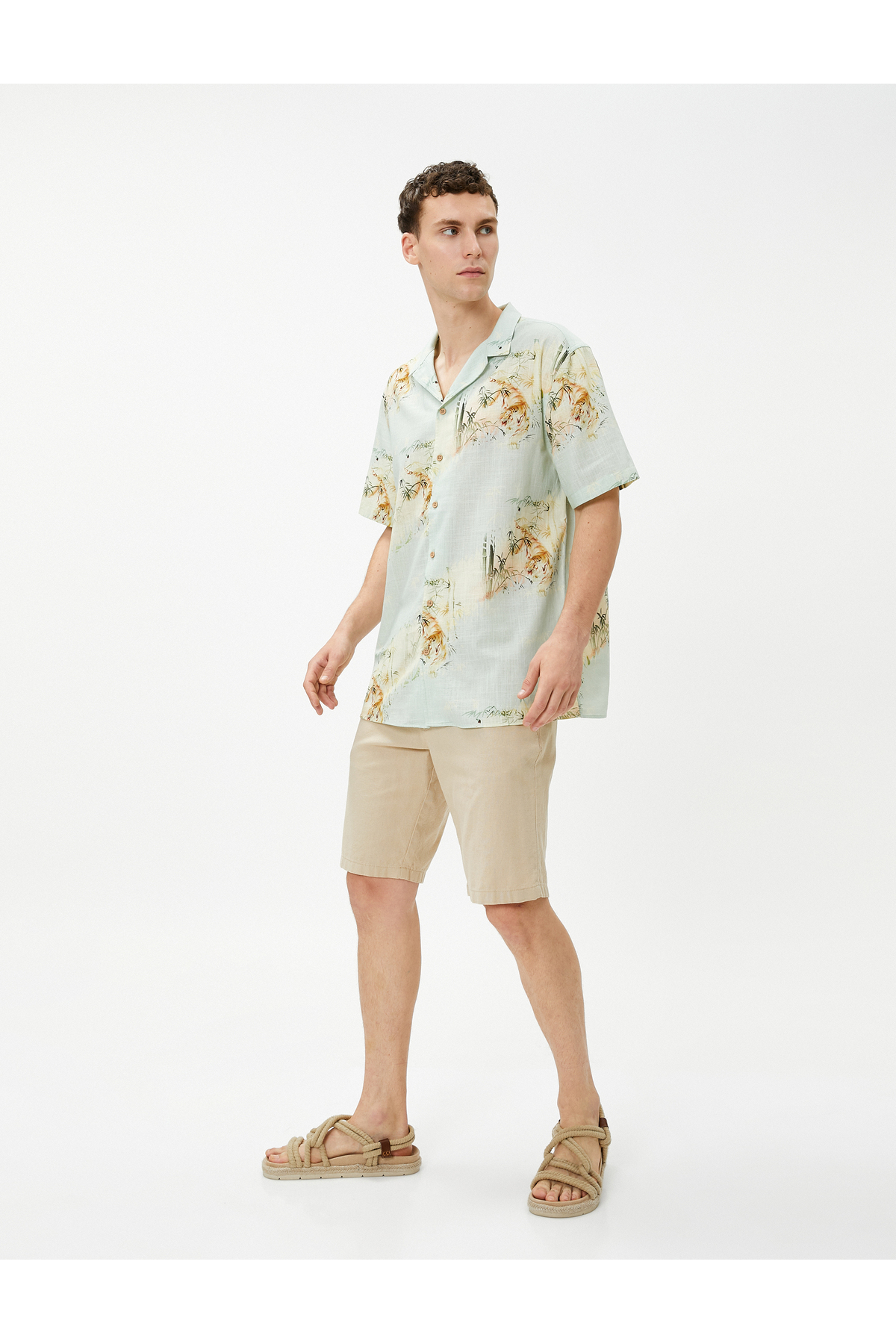 پیراهن مردانه کوتون | 3SAM60481HW Koton - Image 2