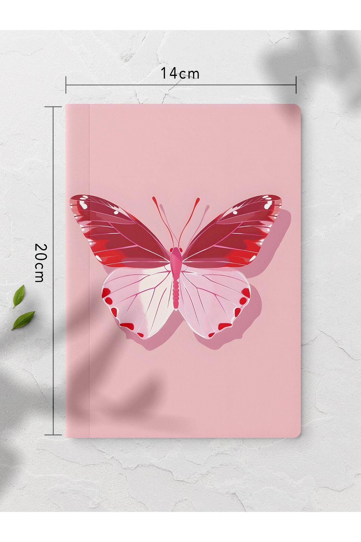 Postifull-Unlined Notebook with Colorful Cover - 4 Pieces, 64 Pages, 14*21cm 4
