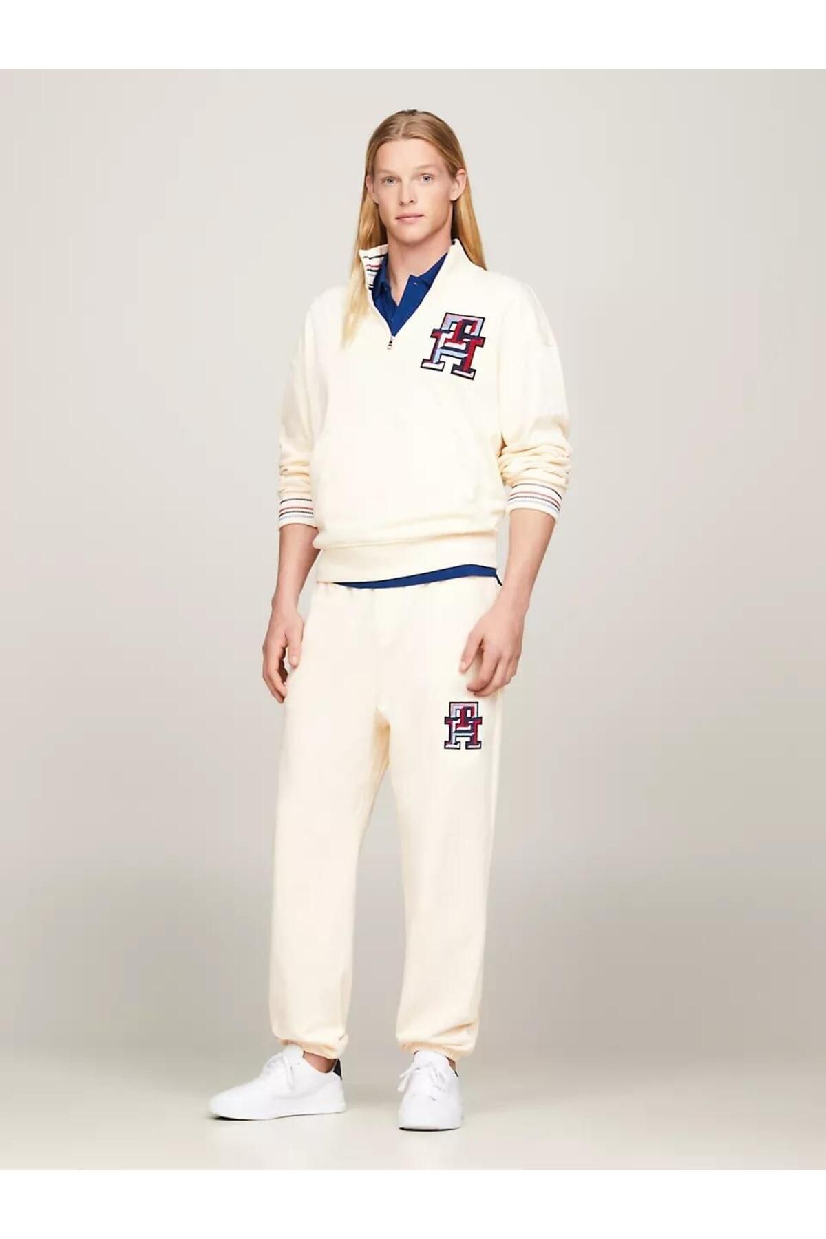 Tommy Hilfiger-بنطلون رياضي بحبل GS - نمط جرام أحادي 3