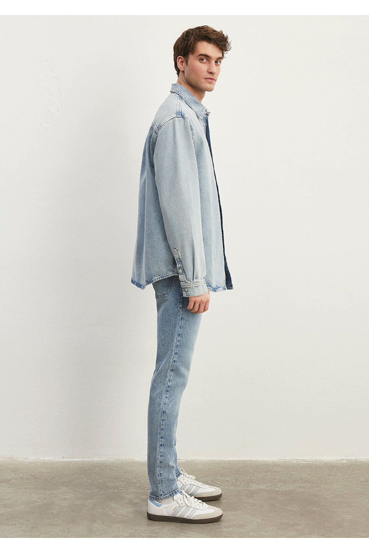 پیراهن مردانه ماوی | 210910 Mavi - Image 4