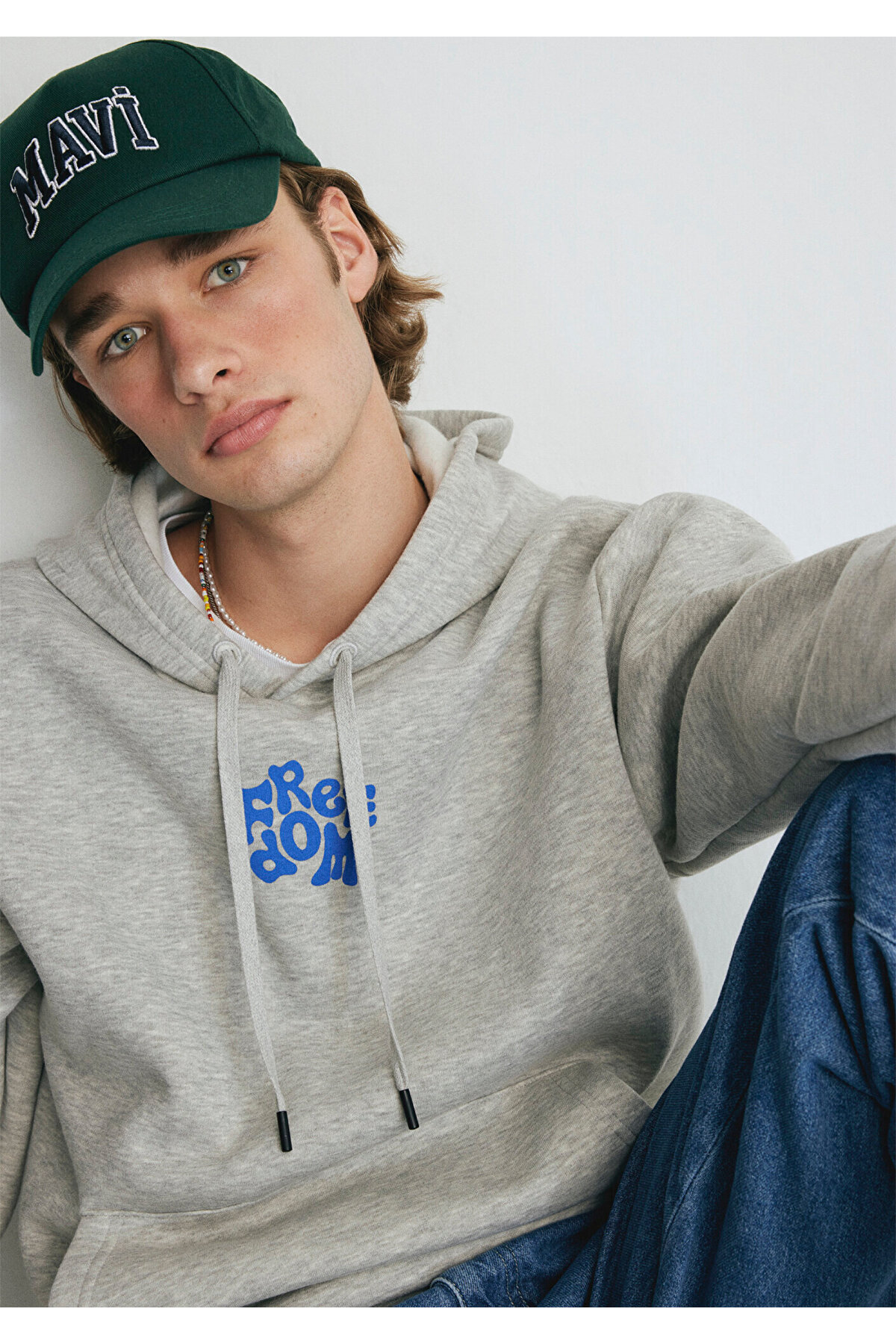 سویشرت مردانه خاکستری ماوی | 0S10094 اورجینال - تصویر 2