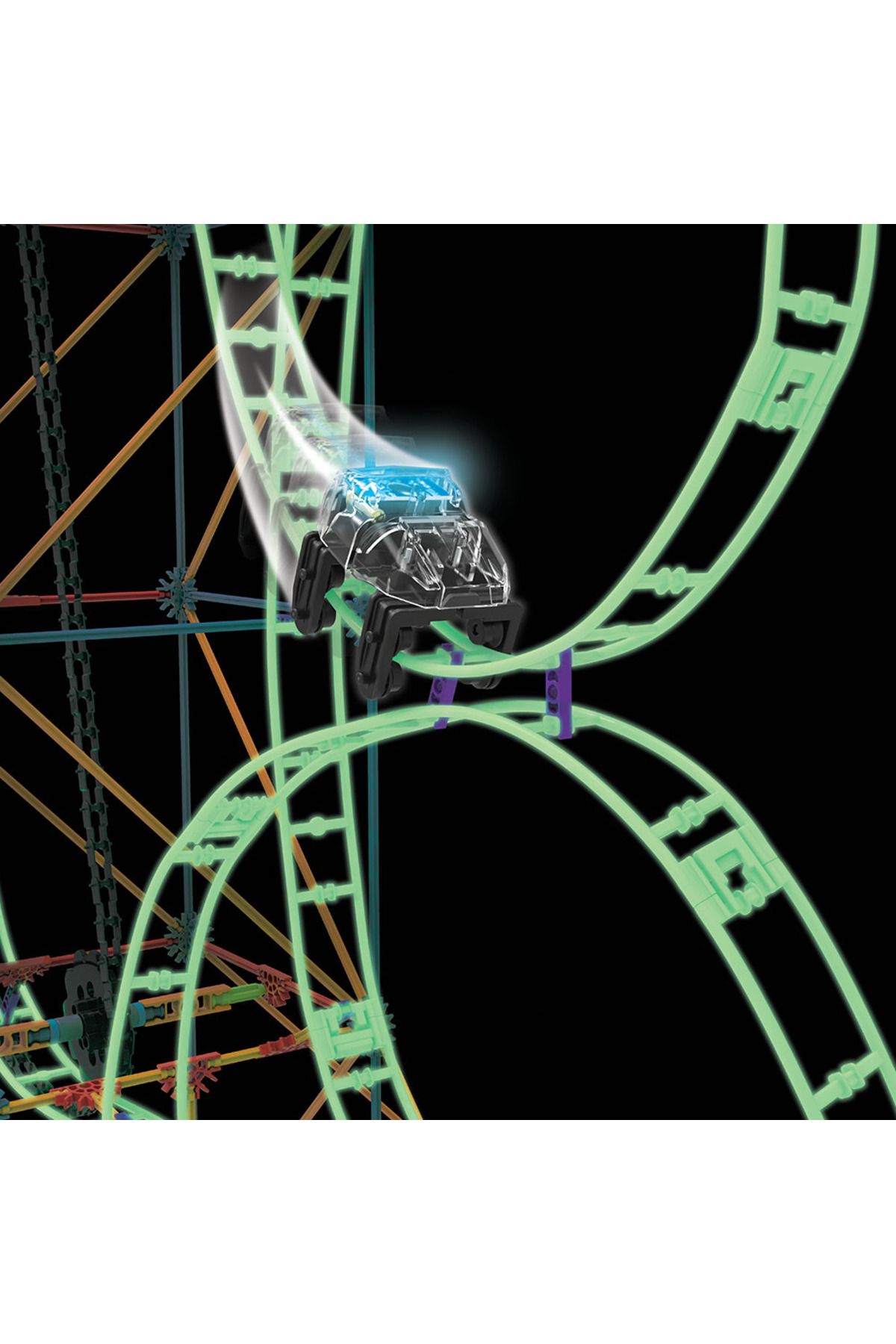 Knex Looping Light up Roller Coaster MOTORLU H z Treni