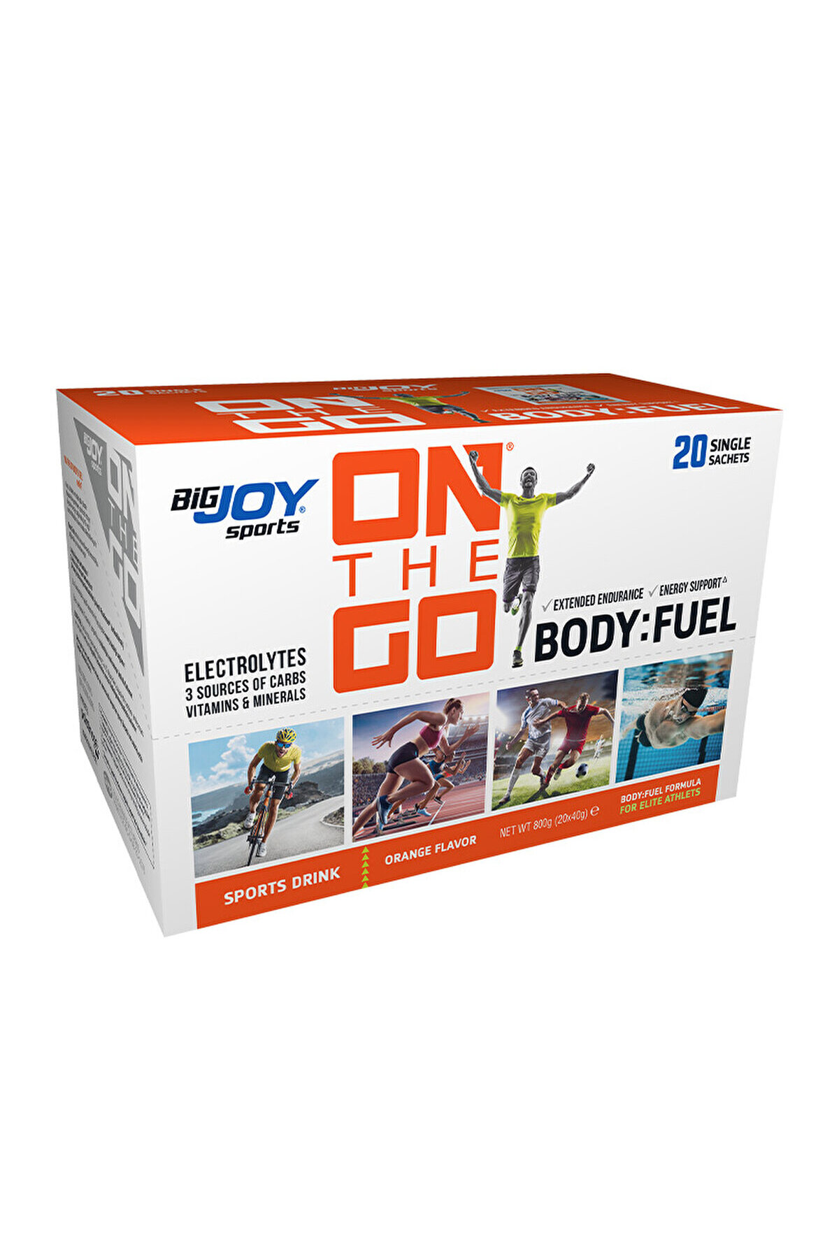 Genel Markalar On The Go Body Fuel 40gr x 20 Saşe ( 2 ADET )