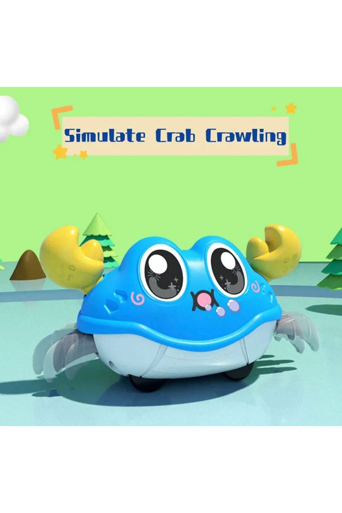 Интерактивный Cute Crab Игрушка Купить В Москве