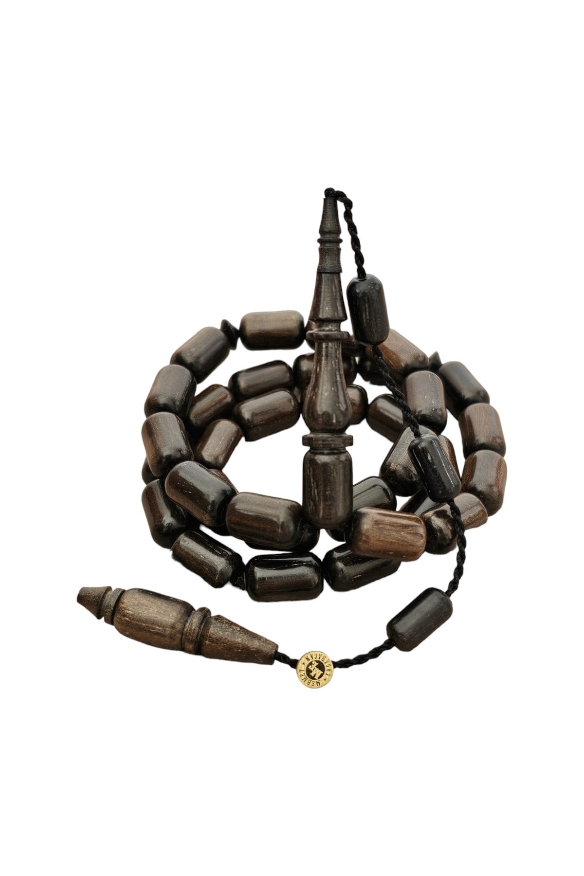 Mehmet Erbabacan Master Ebony Tree Rosary Lt1116