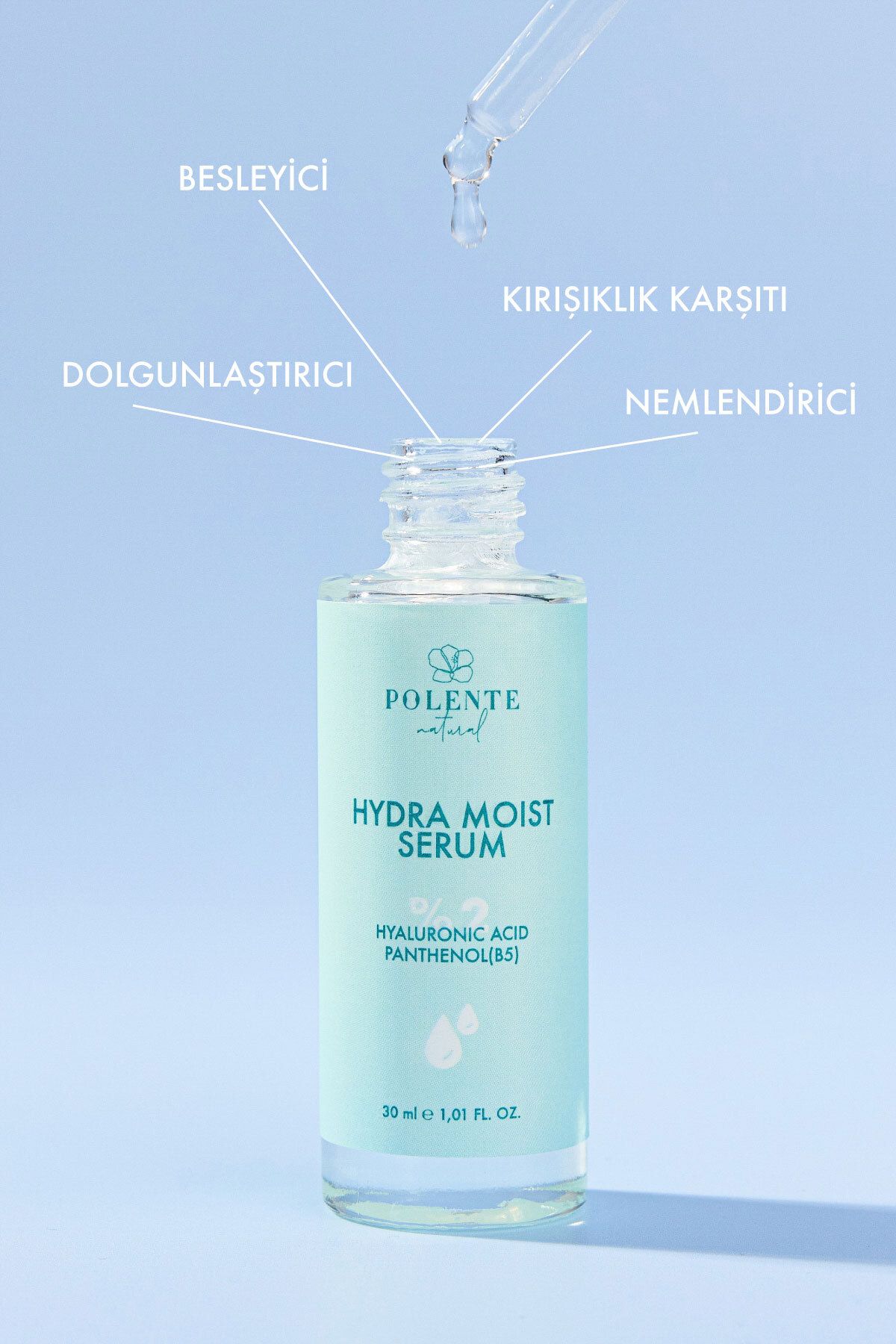 سری HYDRA MOIST - مجموعه مراقبتی مرطوب کننده هیالورونیک اسید Polente Natural