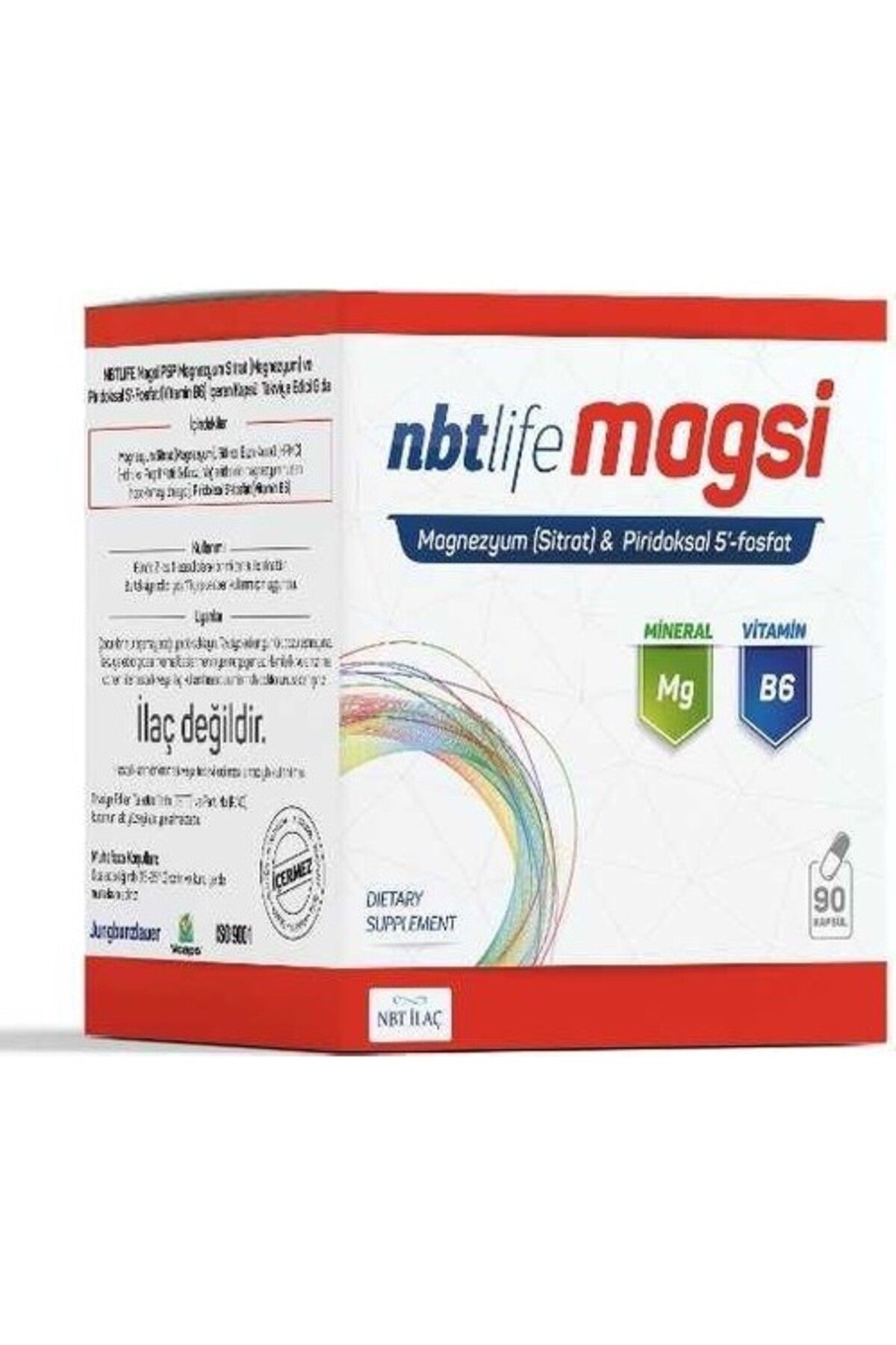 Nbt İlaç Nbt Life Magsı Магний и витамин B6 magsi60