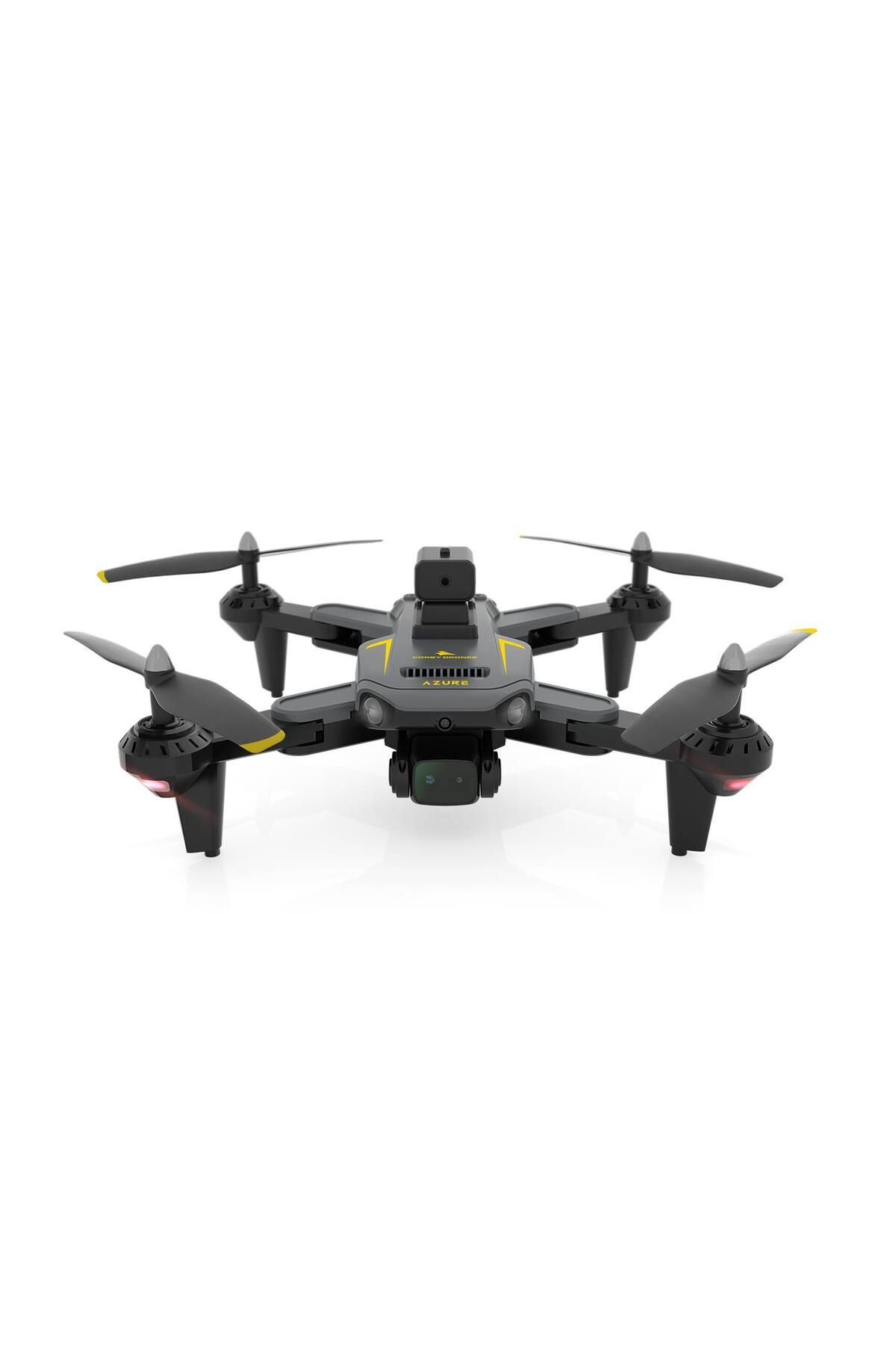 Corby Drones CX023 Çarpışma Önleyici Sensörlü Kameralı Smart Drone Siyah