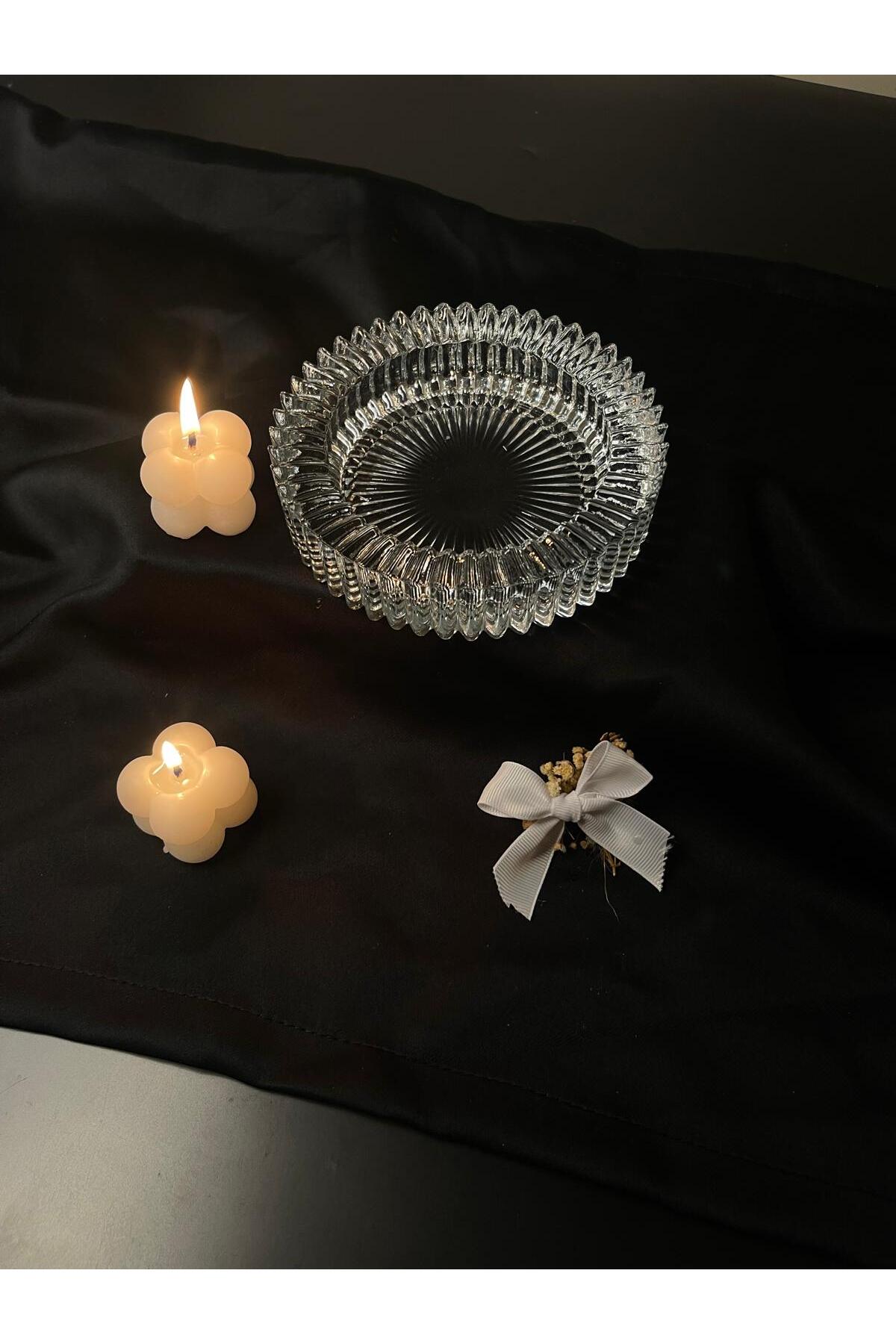 Crystal Luxury Glass Ashtray 14cm
