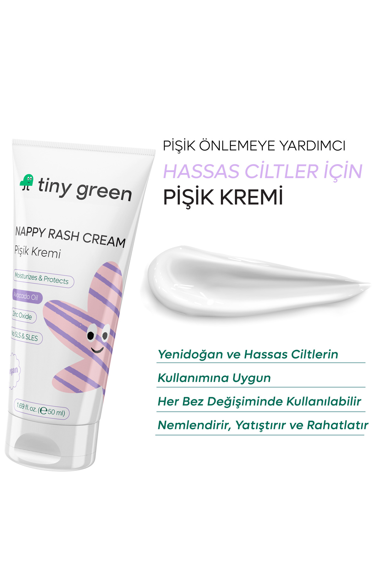tiny green Pişik Kremi 50 ml fotoğrafı 2 (önizleme)