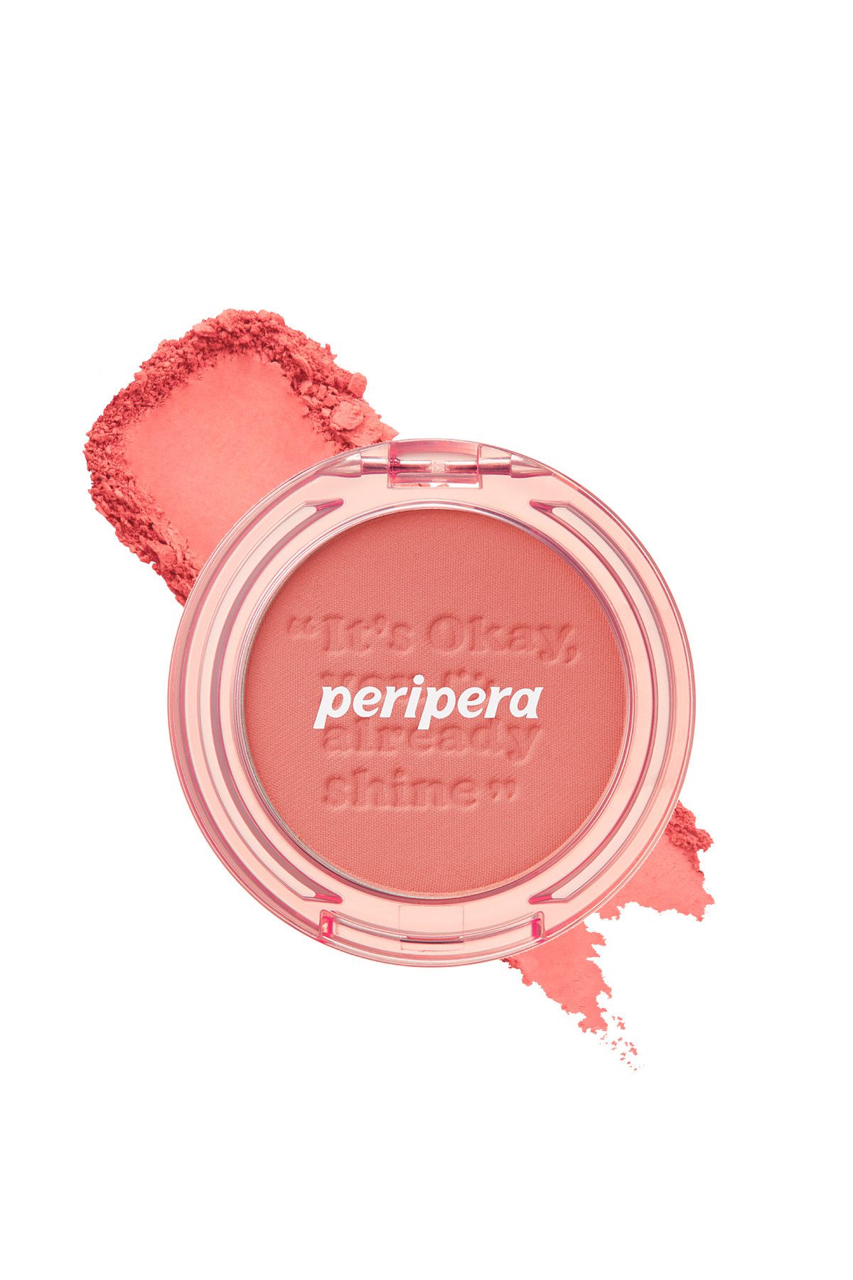 PERIPERA Sebum Balancing Powder Blush в пастельных тонах Peripera Pure Blushed Sunshine Cheek (03 Afternoon Red) 6326