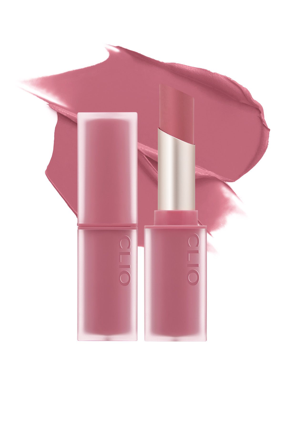 CLIO Мягкая текстурированная, слегка матовая губная помада Clio Chiffon Mood Lip (01 Uncommon Pink) 6711