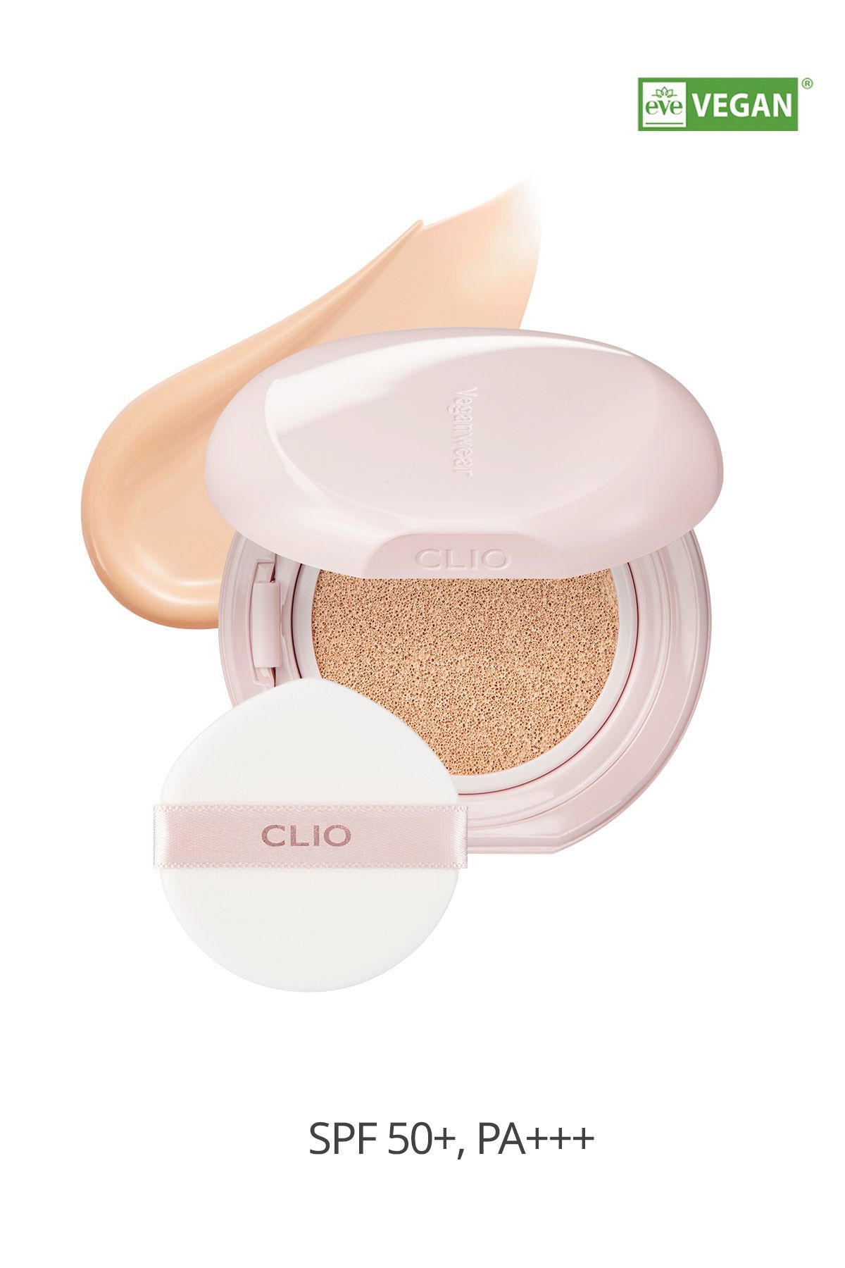 CLIO Blur Effect Vegan Кушон Clio Veganwear Pure Blurring Cushion+Refill (4 Ginger) SPF50+ PA+++ 7016